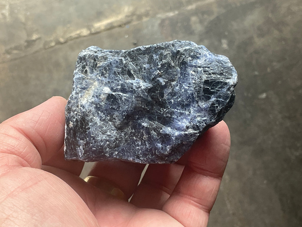 220g Sodalite Rough Piece 2C