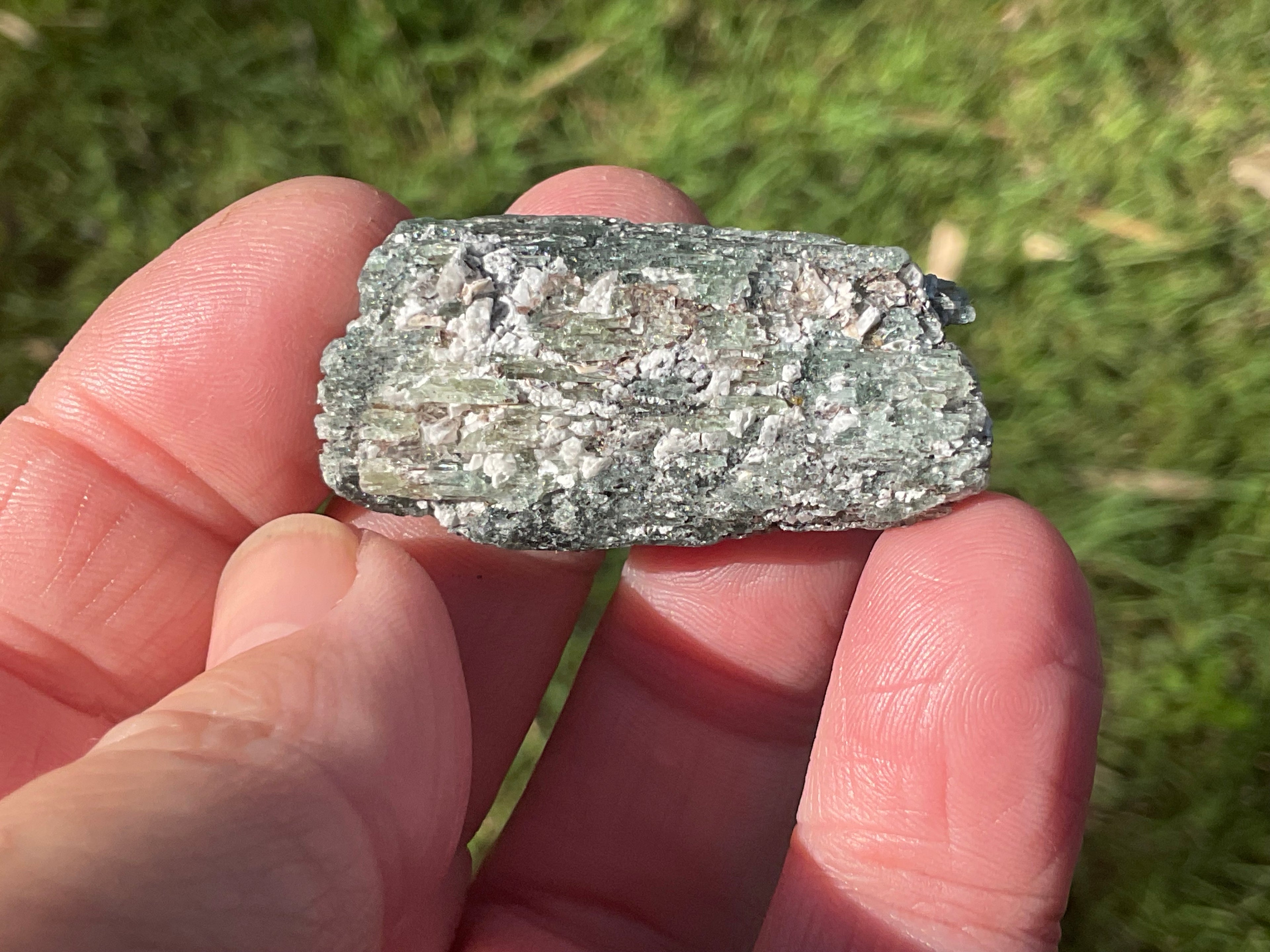 18g Dark Green Pakistan Kyanite Rough 2B