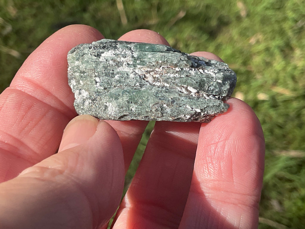 18g Dark Green Pakistan Kyanite Rough 2B