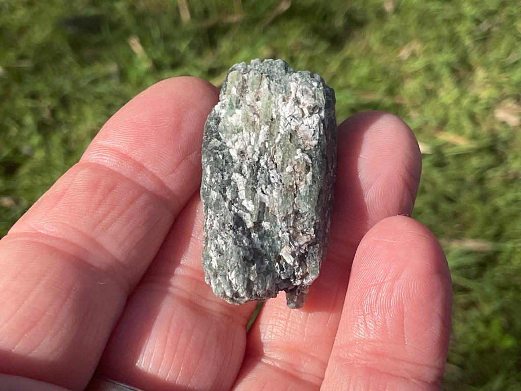 18g Dark Green Pakistan Kyanite Rough 2B