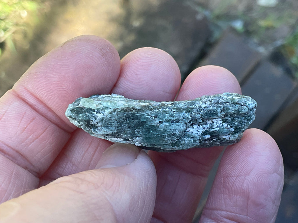 18g Dark Green Pakistan Kyanite Rough 2B