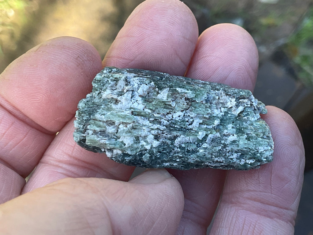 18g Dark Green Pakistan Kyanite Rough 2B