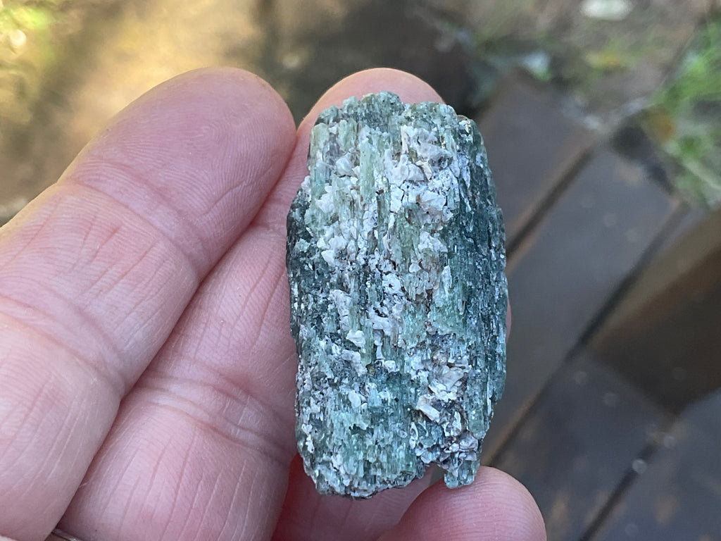 18g Dark Green Pakistan Kyanite Rough 2B