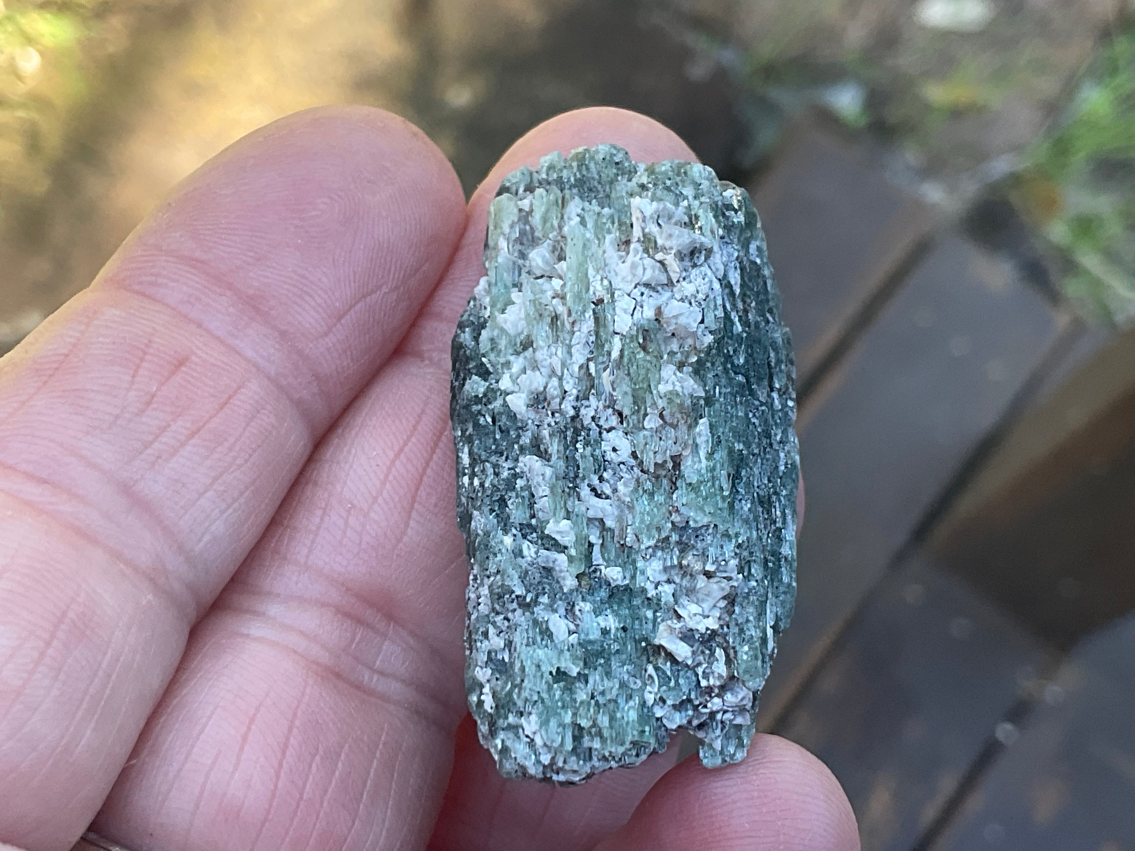 18g Dark Green Pakistan Kyanite Rough 2B