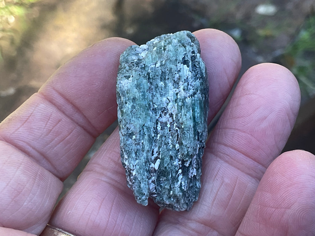 18g Dark Green Pakistan Kyanite Rough 2B