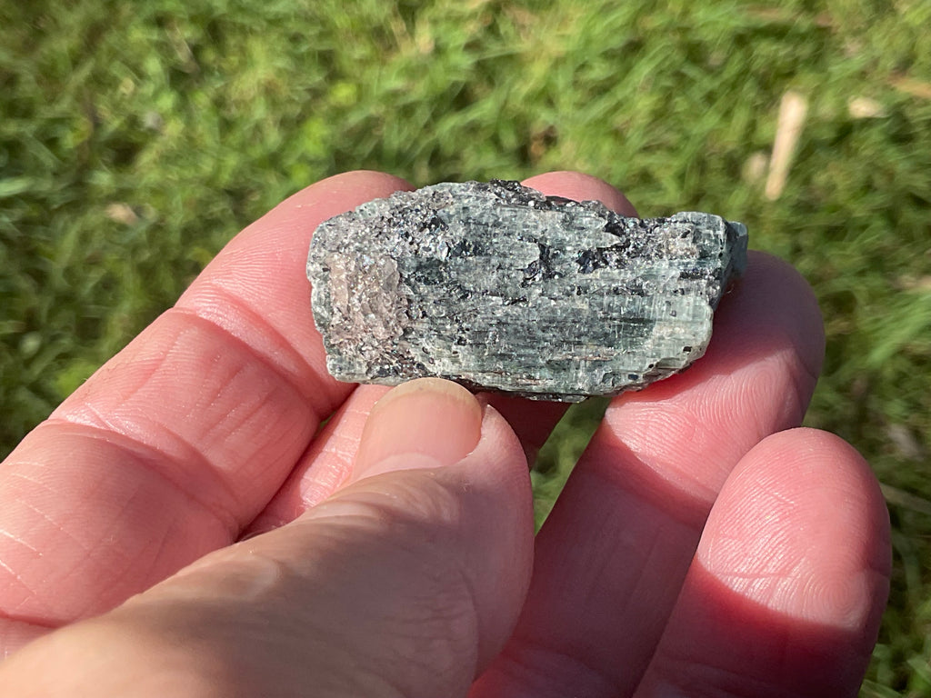 18g Dark Green Pakistan Kyanite + Rough 2C