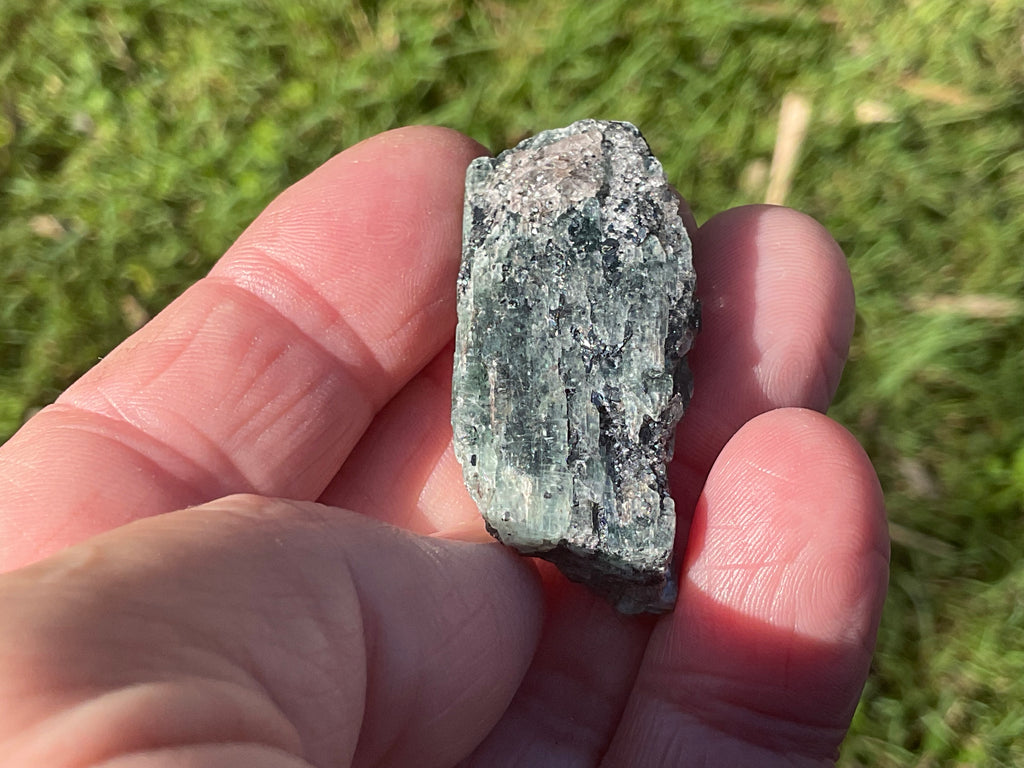 18g Dark Green Pakistan Kyanite + Rough 2C