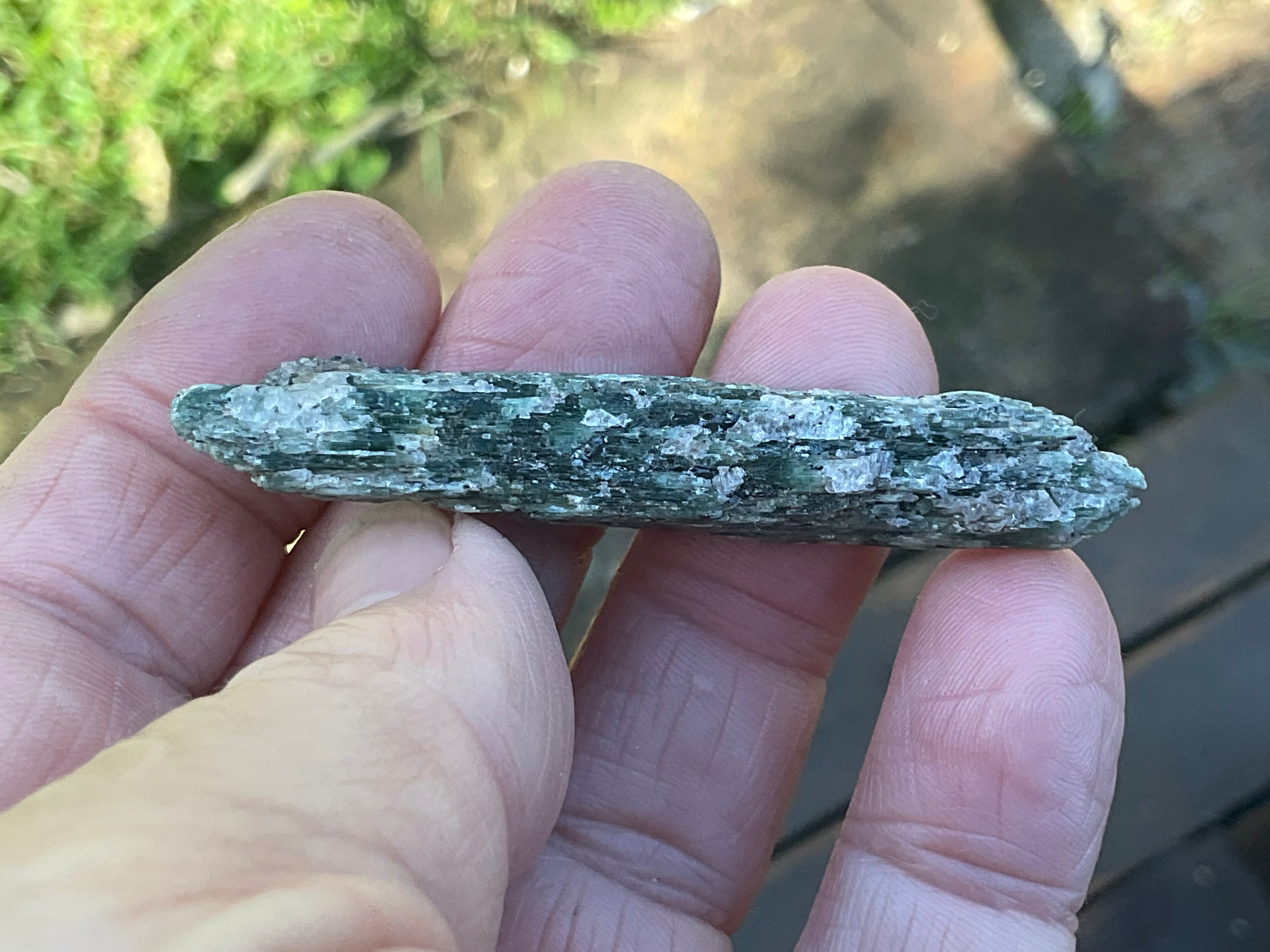 20g Dark Green Pakistan Kyanite + Rough 3A