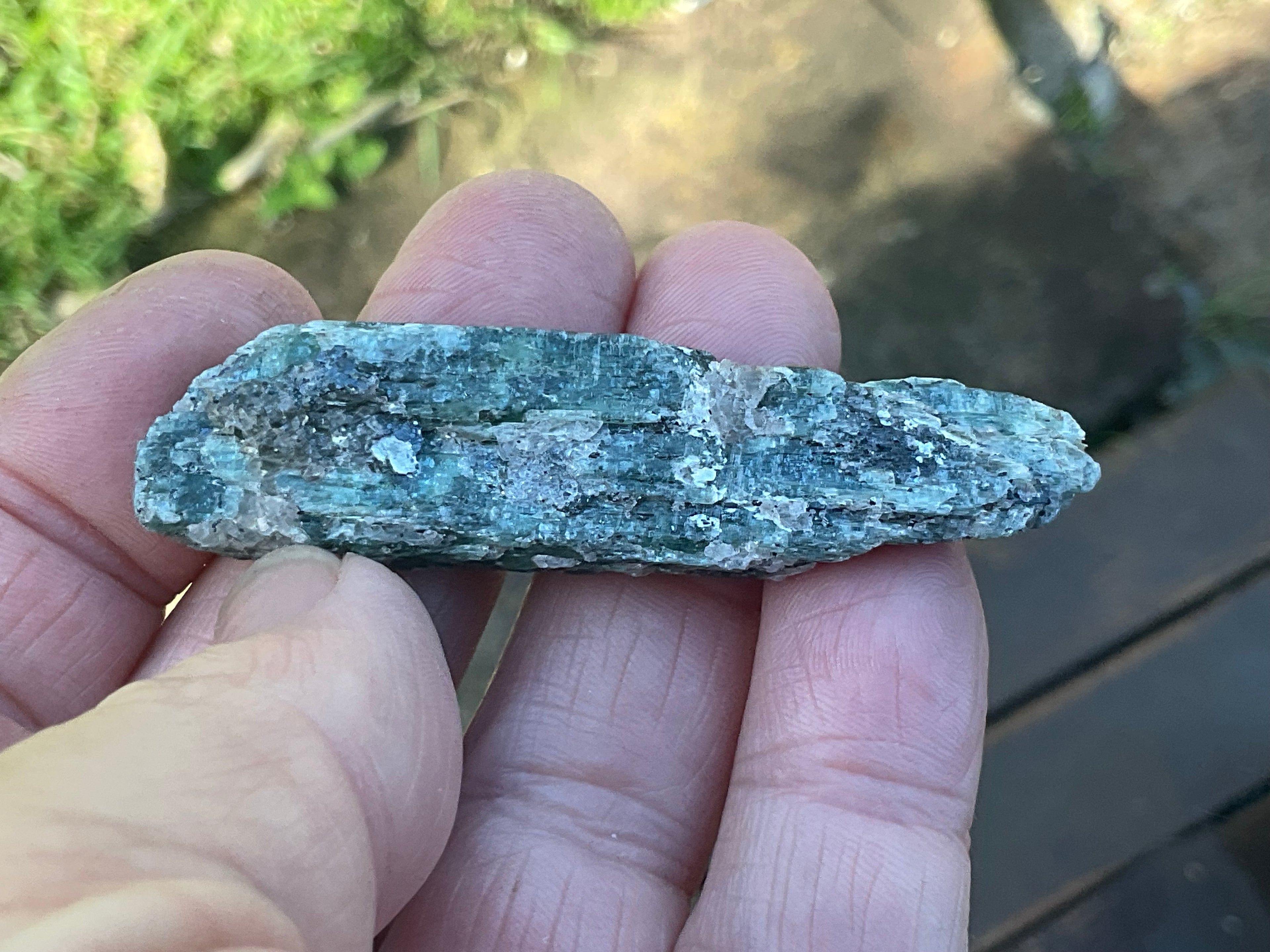 20g Dark Green Pakistan Kyanite + Rough 3A