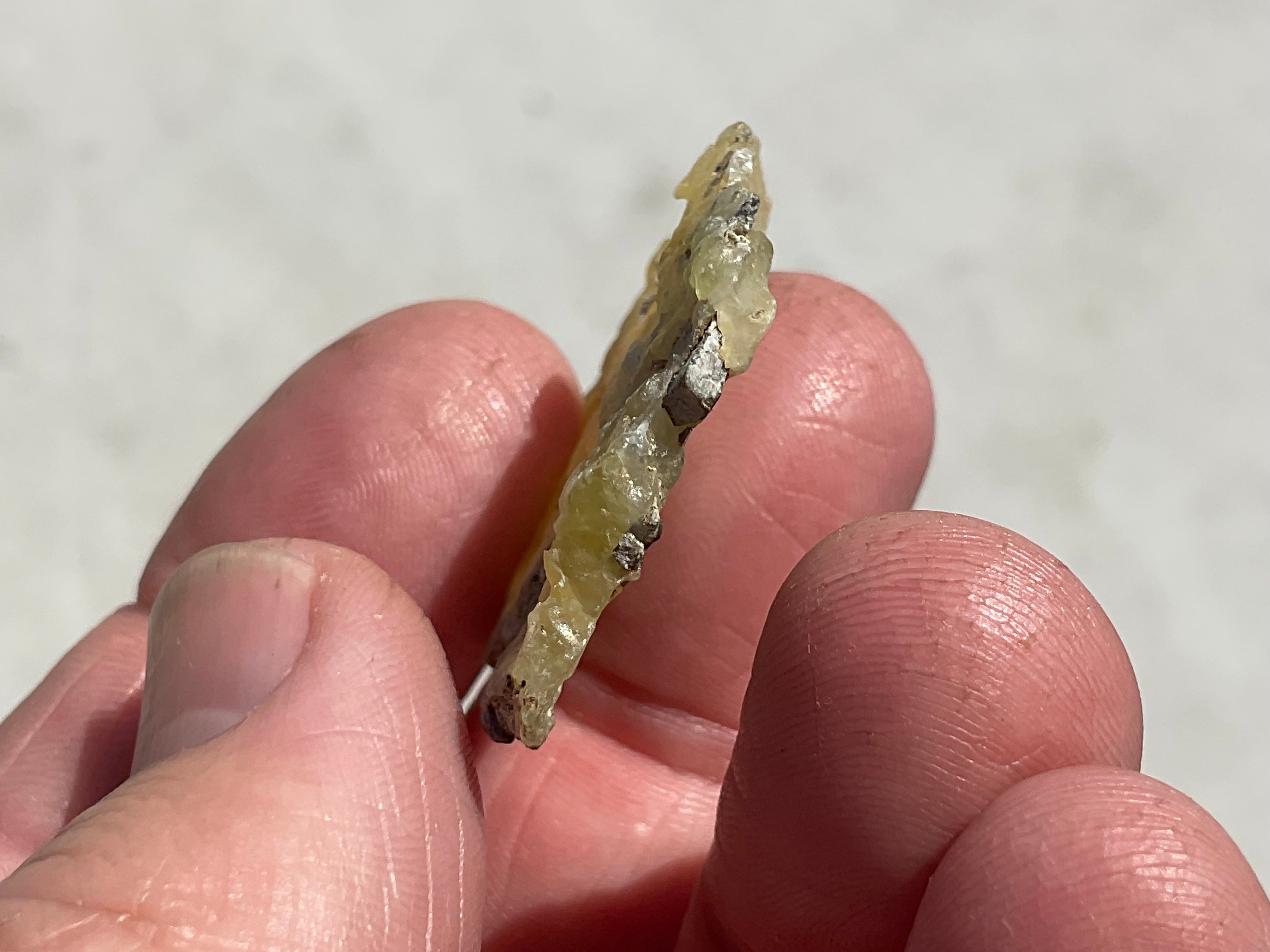 4g Pakistan Yellow Brucite Specimen 2A