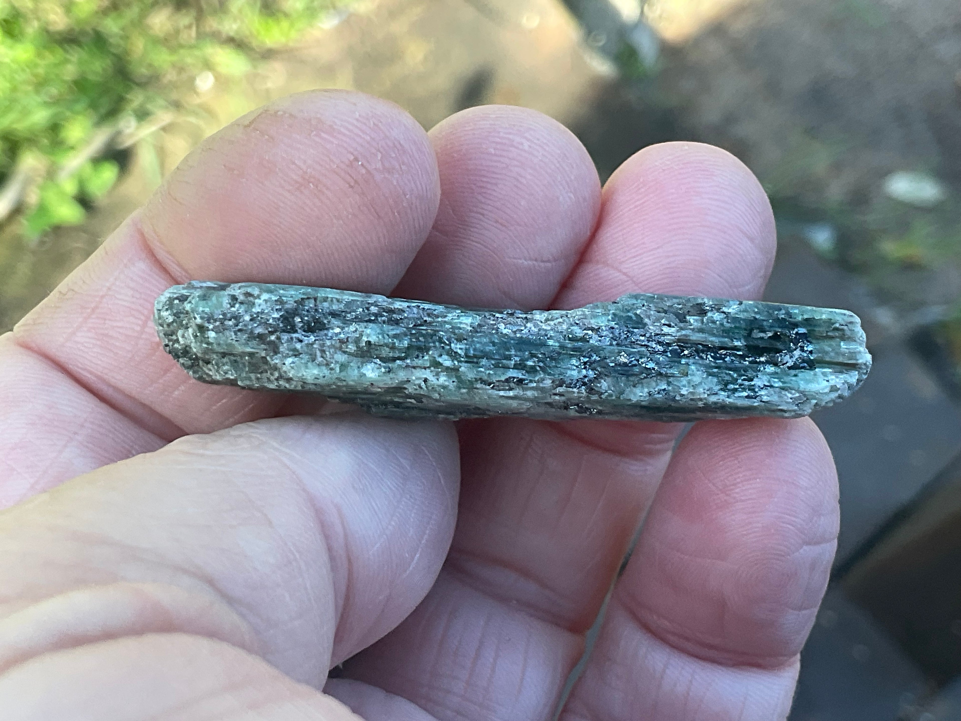 20g Dark Green Pakistan Kyanite + Rough 3B
