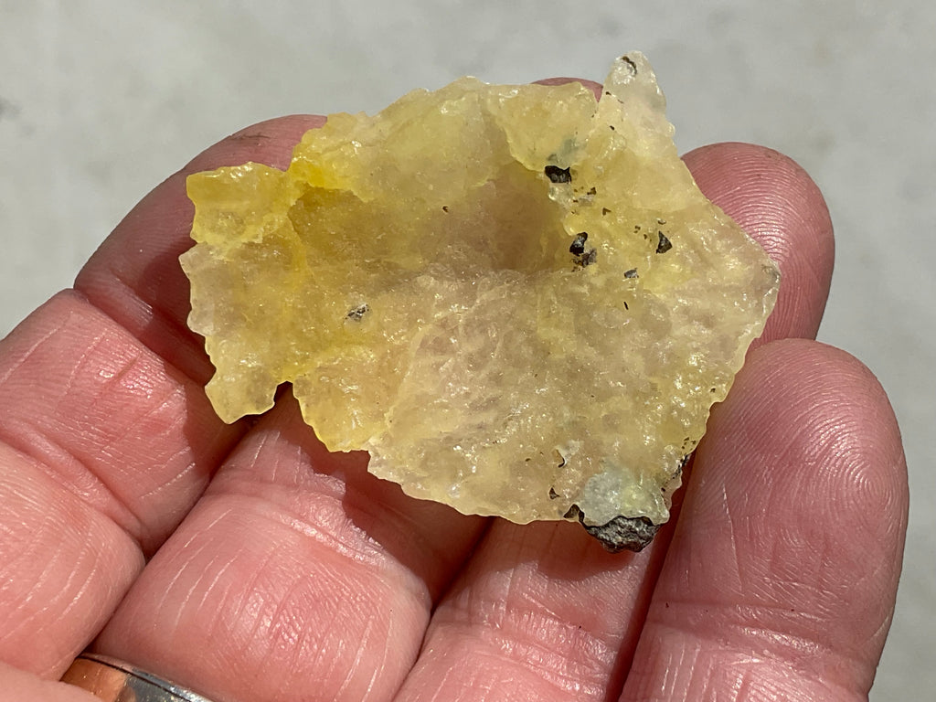 6g Pakistan Yellow Brucite Specimen 3A