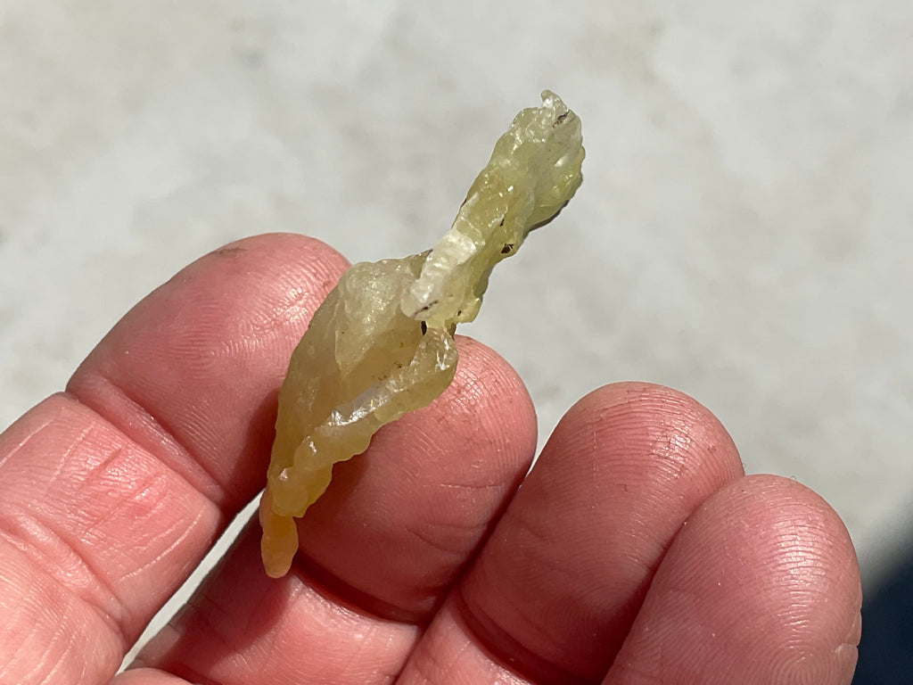 6g Pakistan Yellow Brucite Specimen 3A