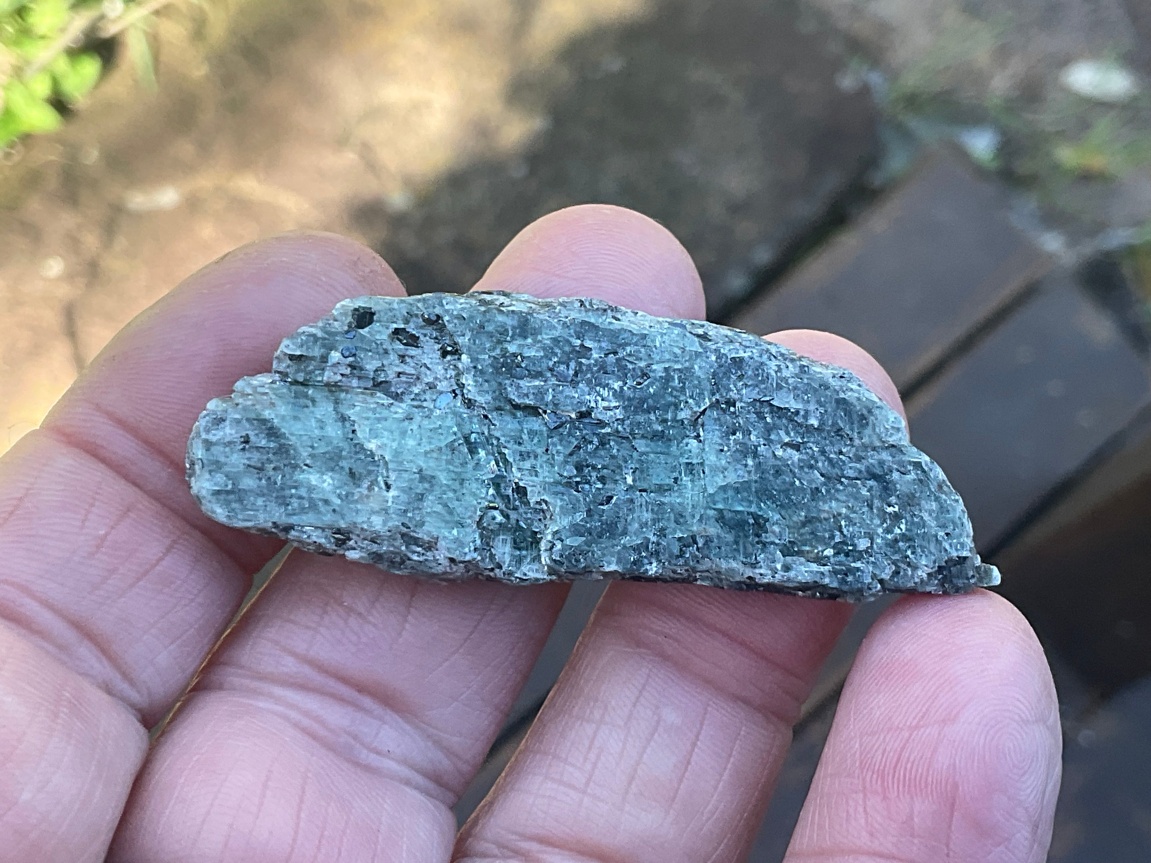 20g Dark Green Pakistan Kyanite + Rough 4A