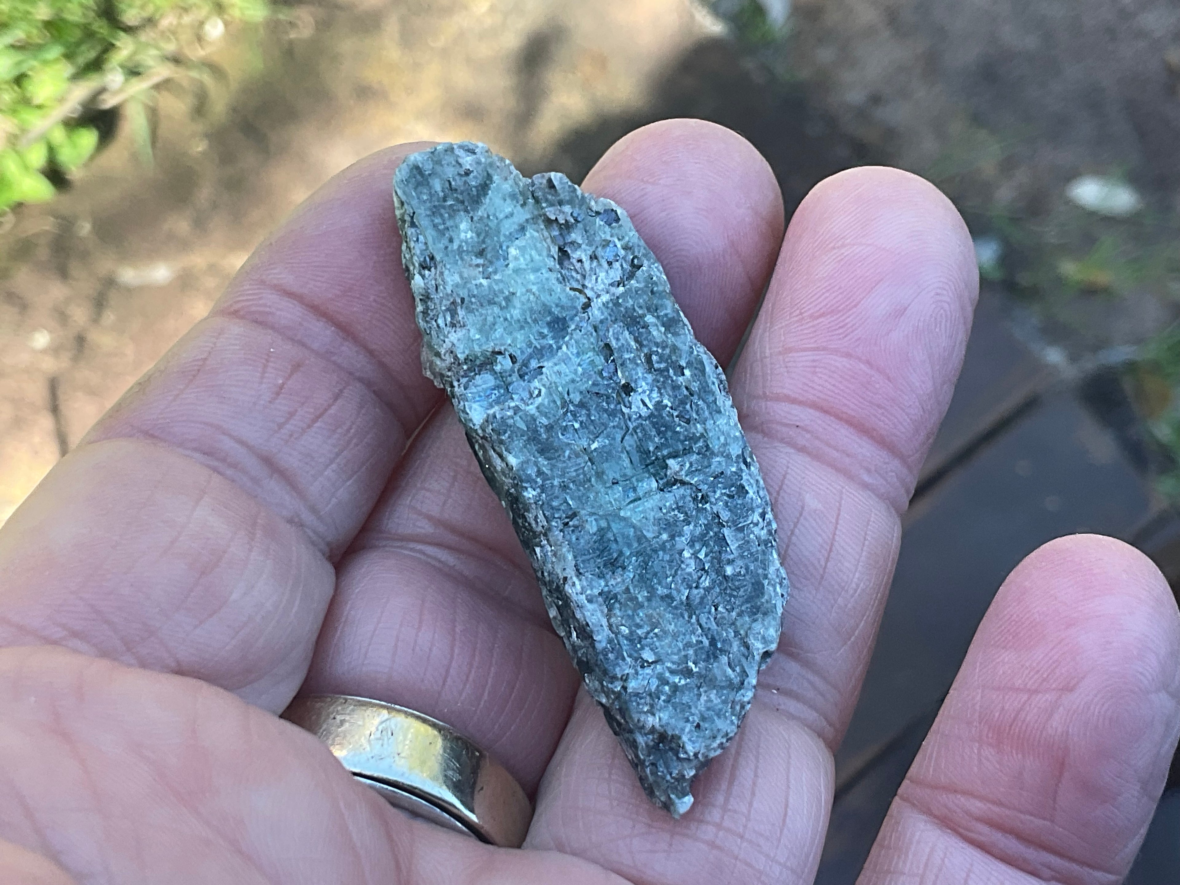 20g Dark Green Pakistan Kyanite + Rough 4A