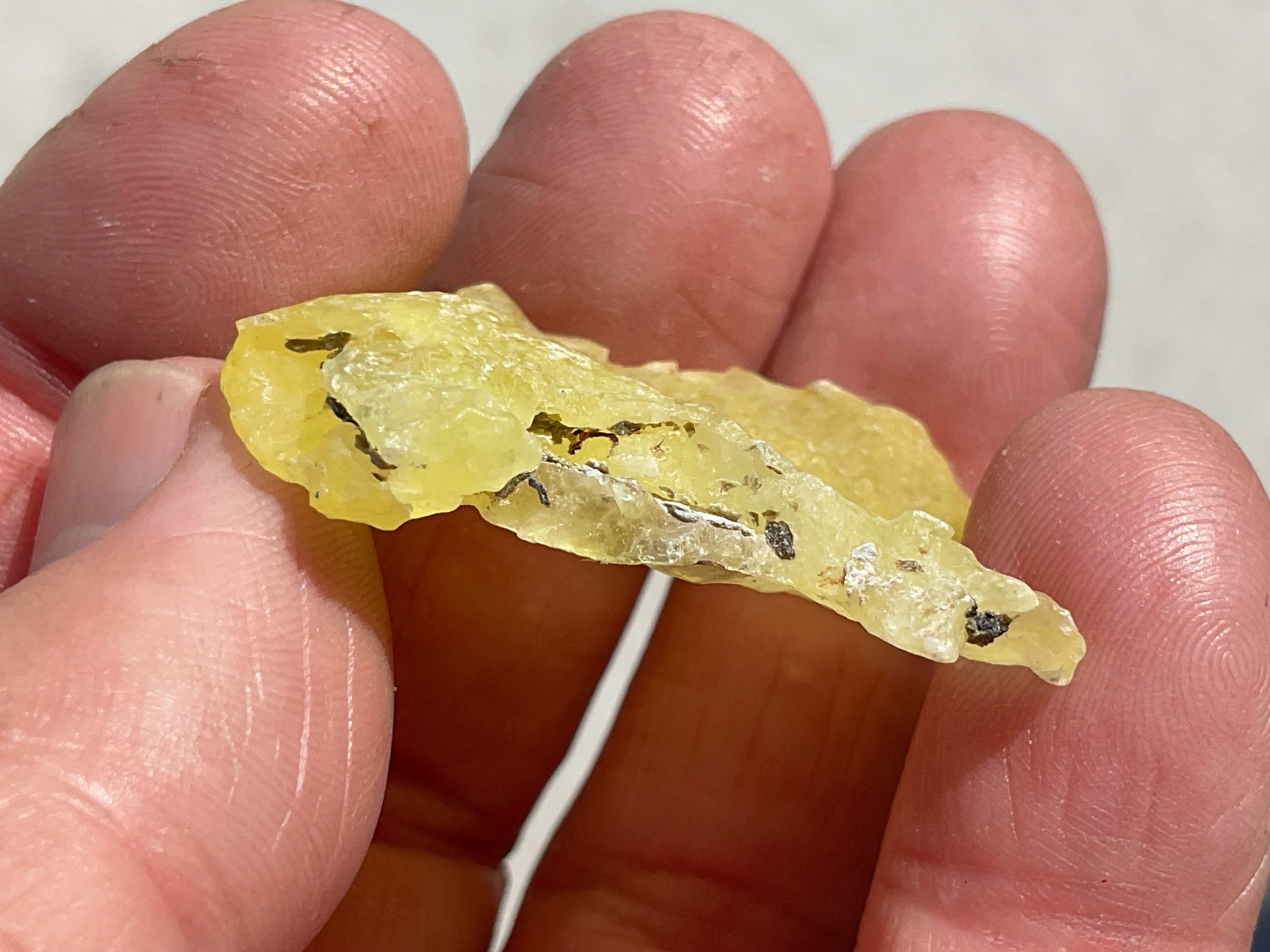 8g Pakistan Yellow Brucite Specimen 4A