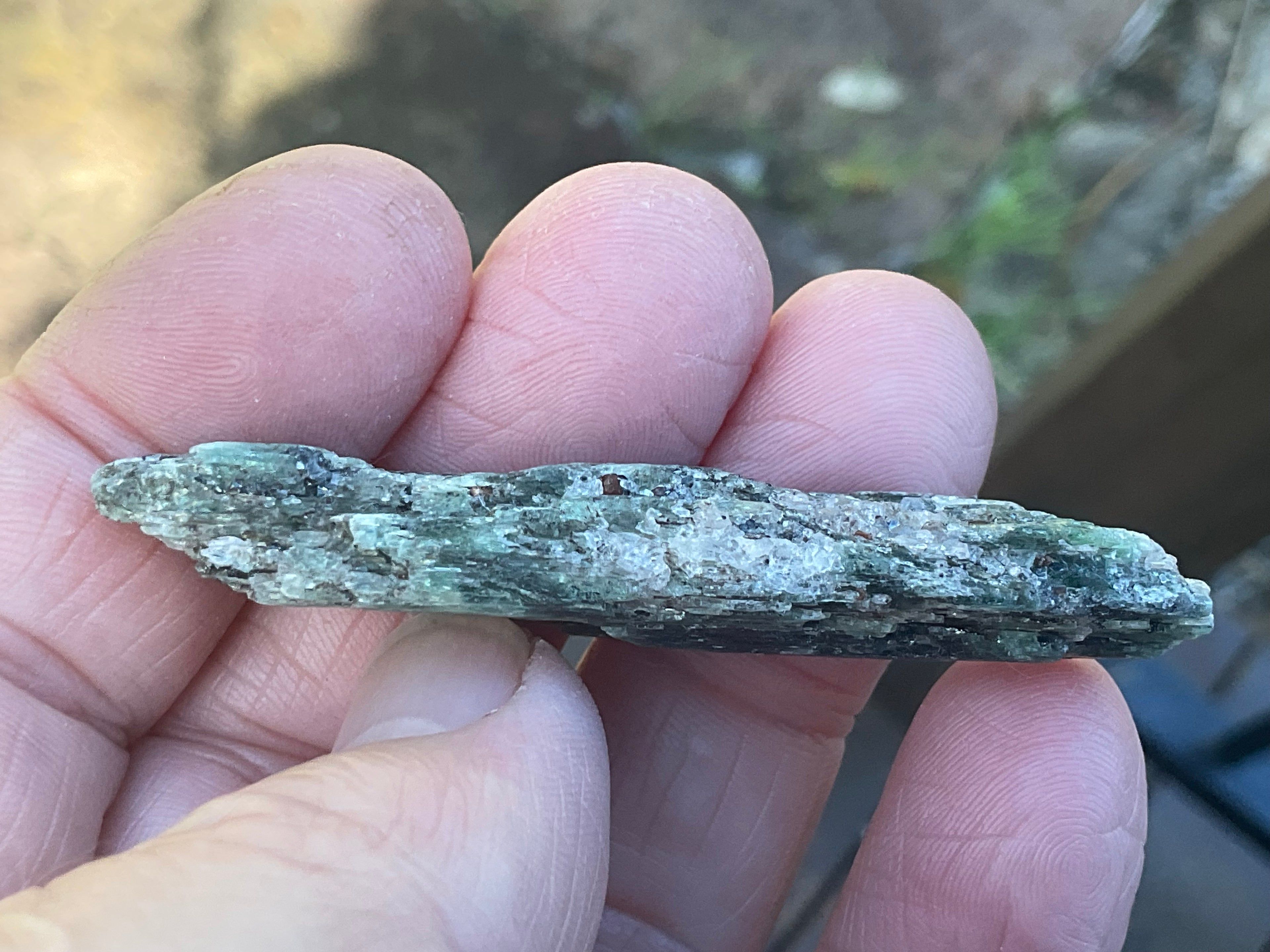 20g Dark Green Pakistan Kyanite + Rough 4B