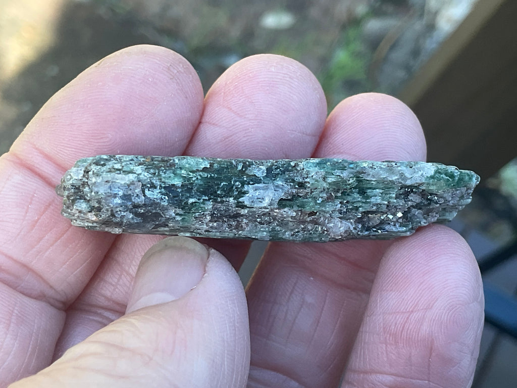 20g Dark Green Pakistan Kyanite + Rough 4C
