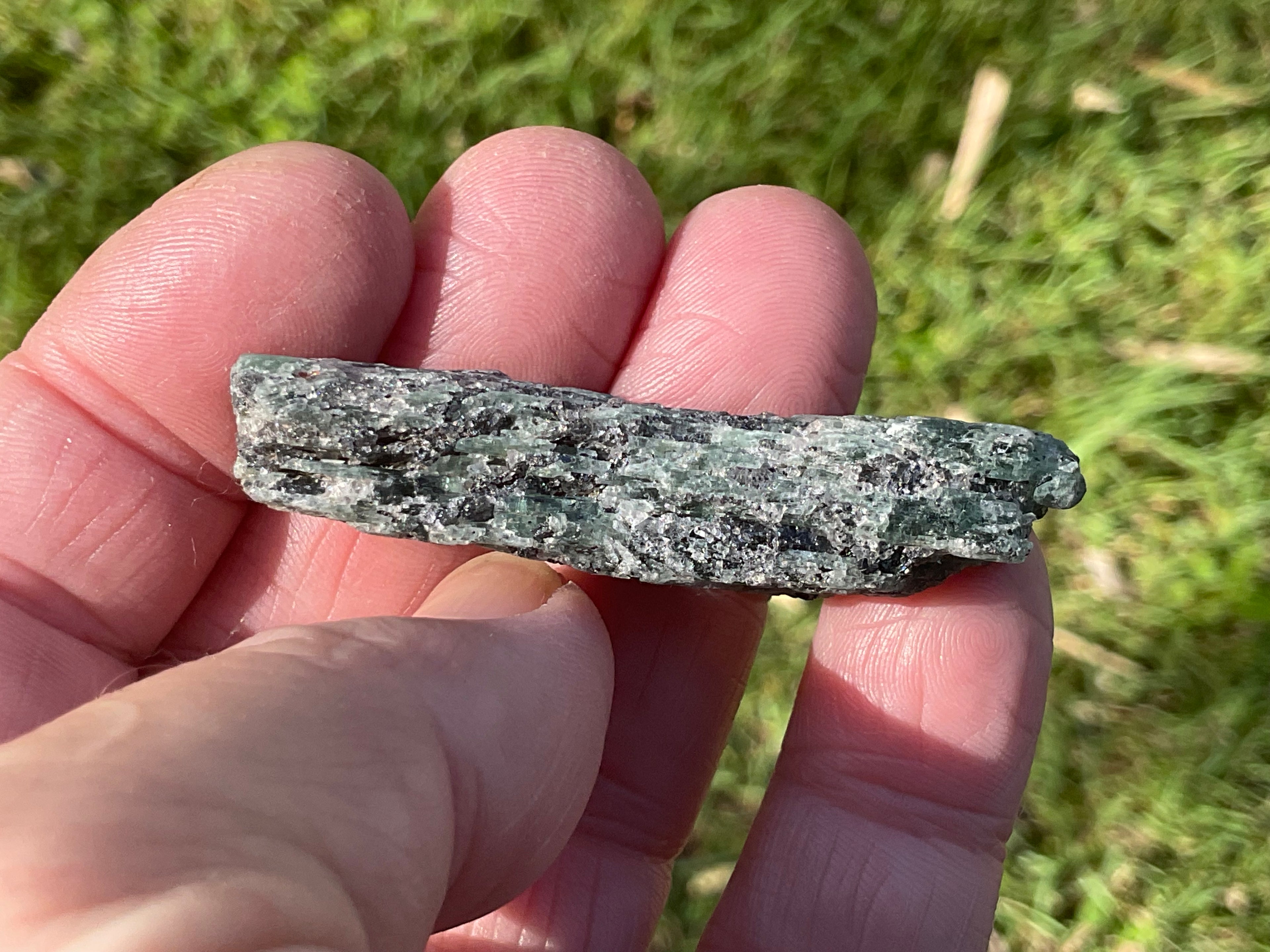 22g Dark Green Pakistan Kyanite + Rough 5B