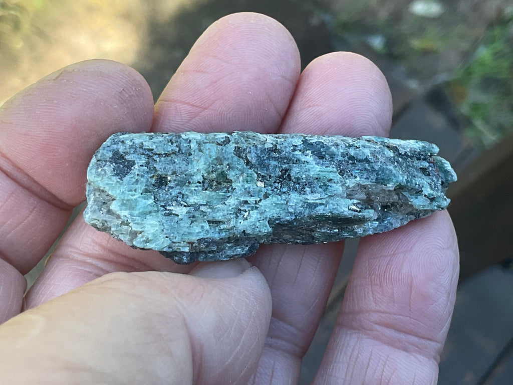 22g Dark Green Pakistan Kyanite + Rough 5B
