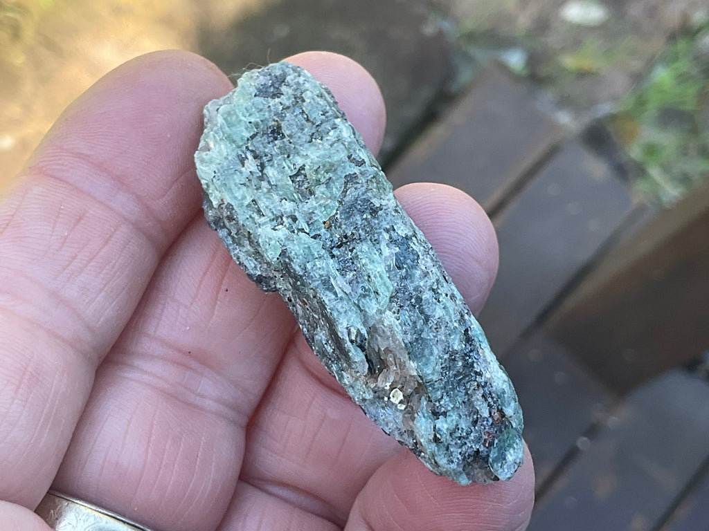 22g Dark Green Pakistan Kyanite + Rough 5B