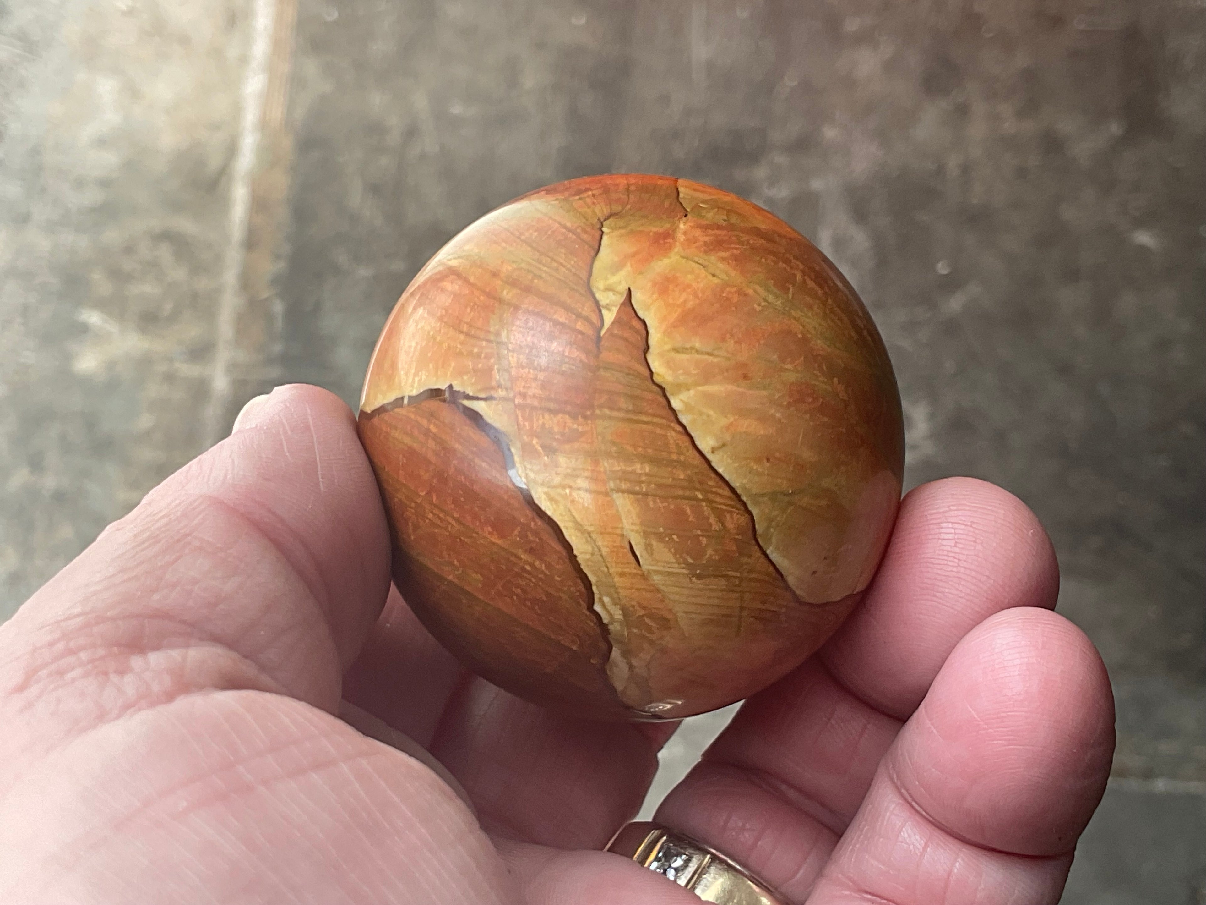 148g “Wood Jasper” Sphere B