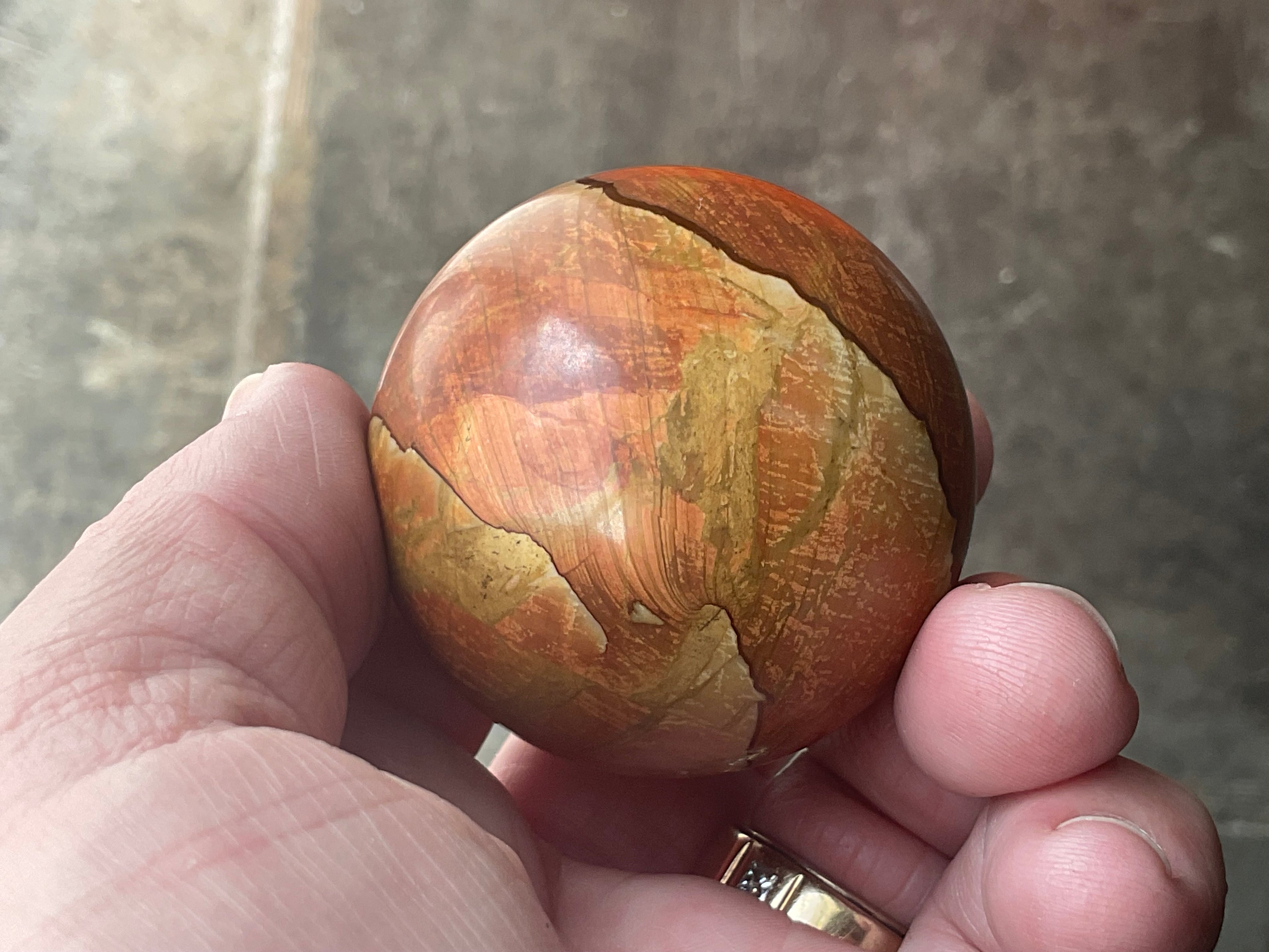 148g “Wood Jasper” Sphere B