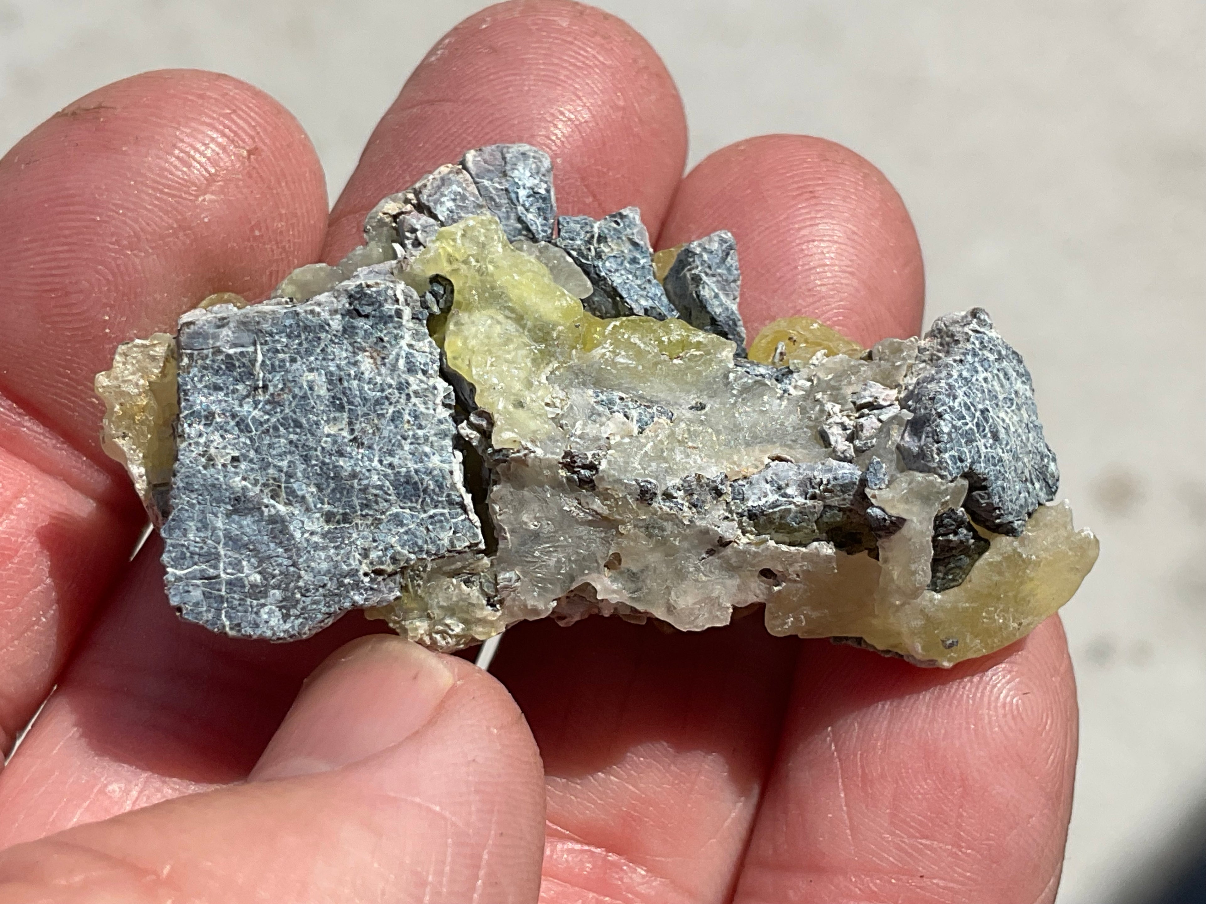 16g Pakistan Yellow Brucite Specimen 6A