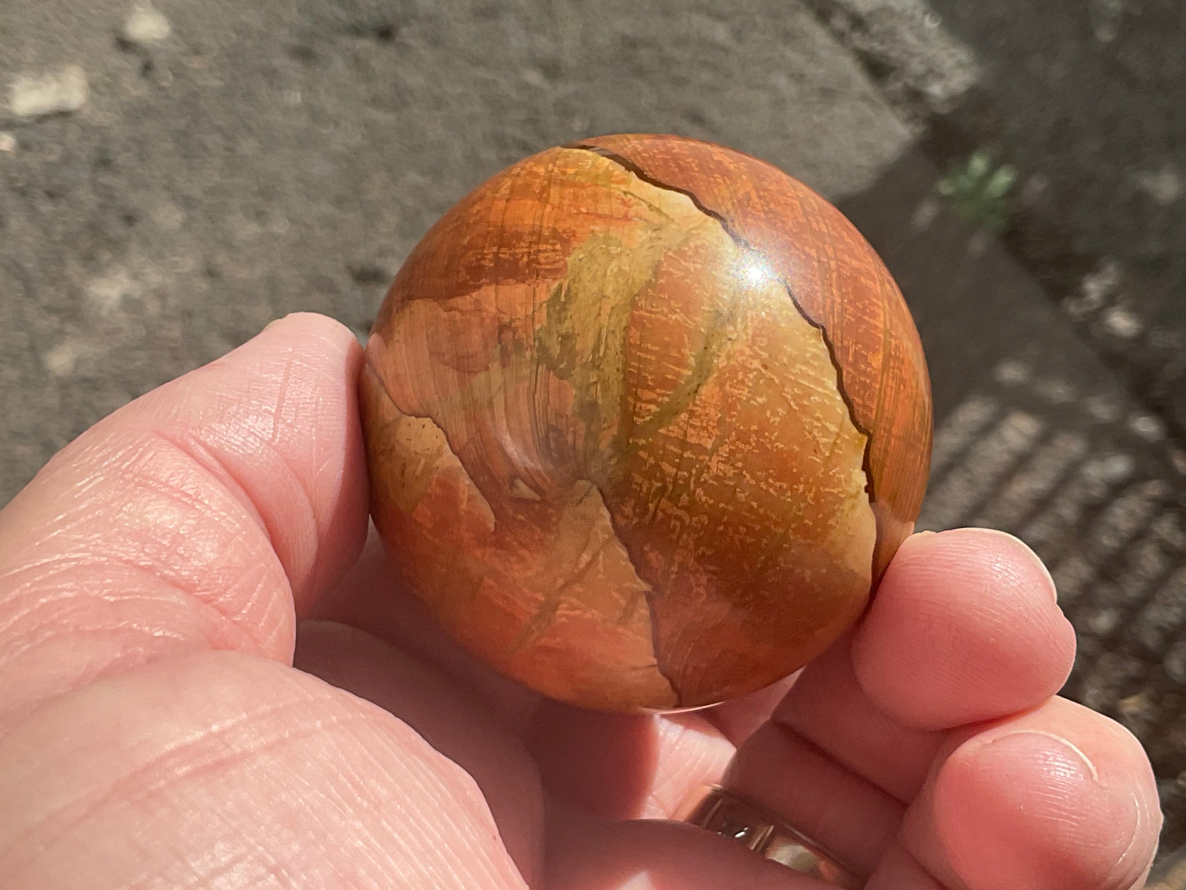 148g “Wood Jasper” Sphere B