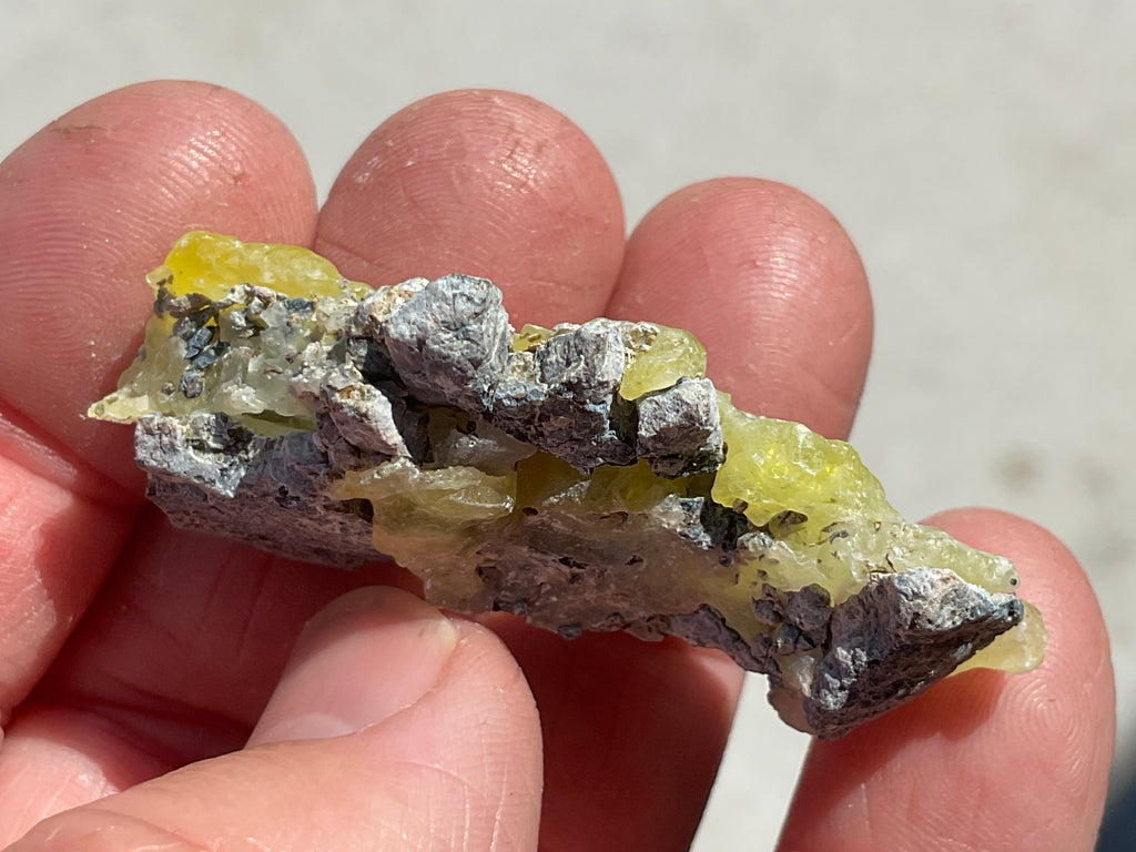 16g Pakistan Yellow Brucite Specimen 6A