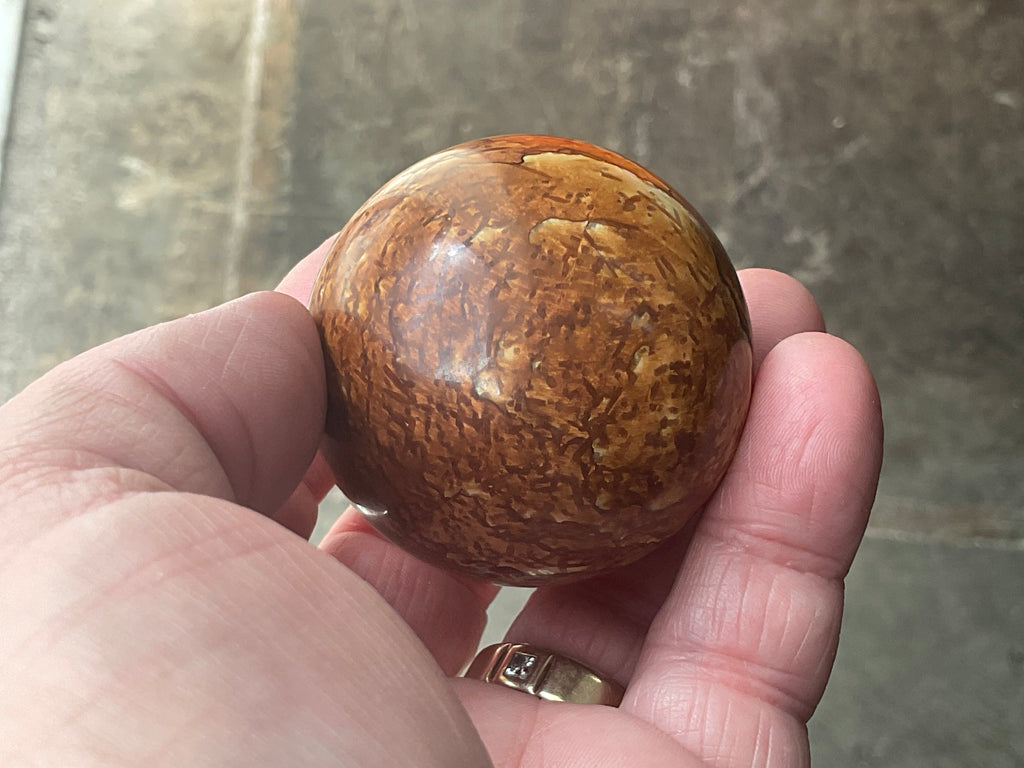154g “Wood Jasper” Sphere C
