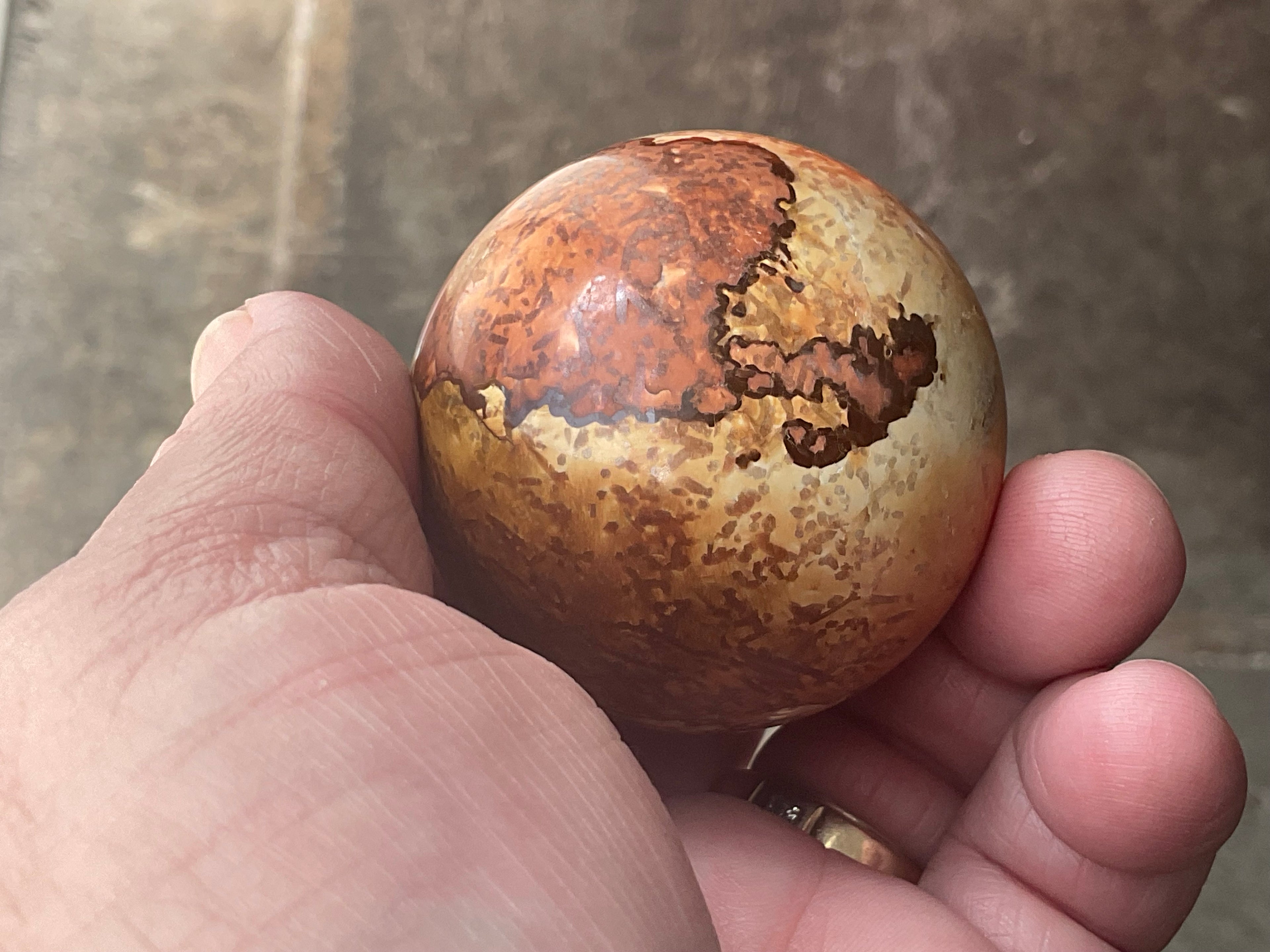 154g “Wood Jasper” Sphere C