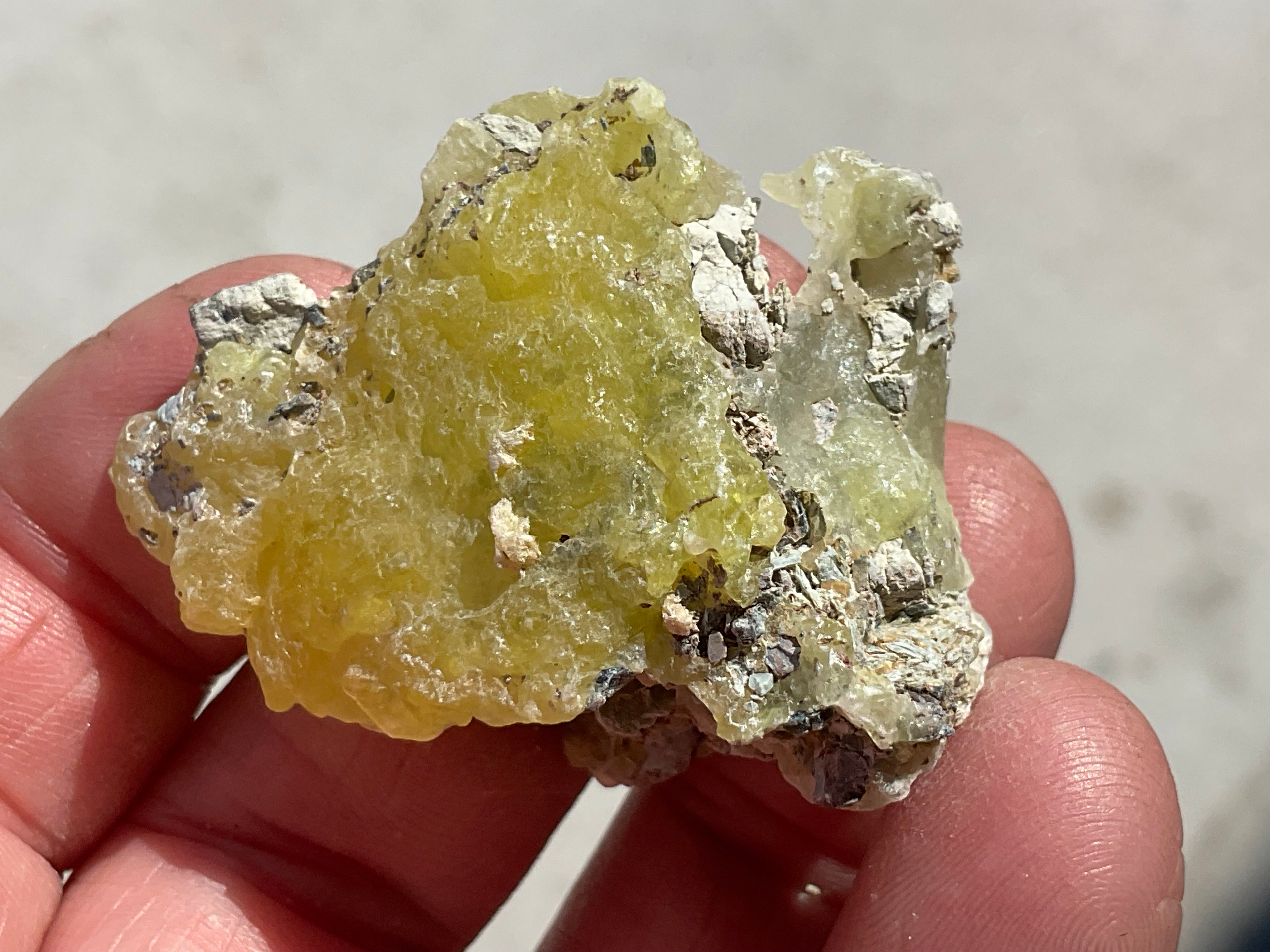 20g Pakistan Yellow Brucite Specimen 6C