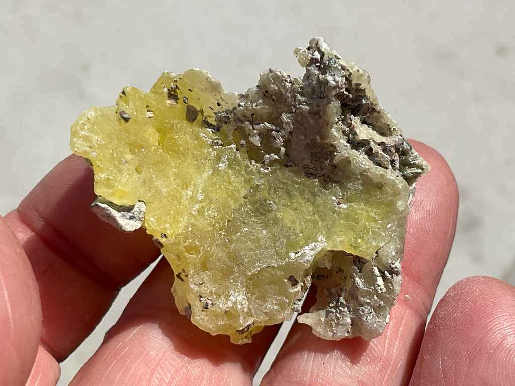 20g Pakistan Yellow Brucite Specimen 6C