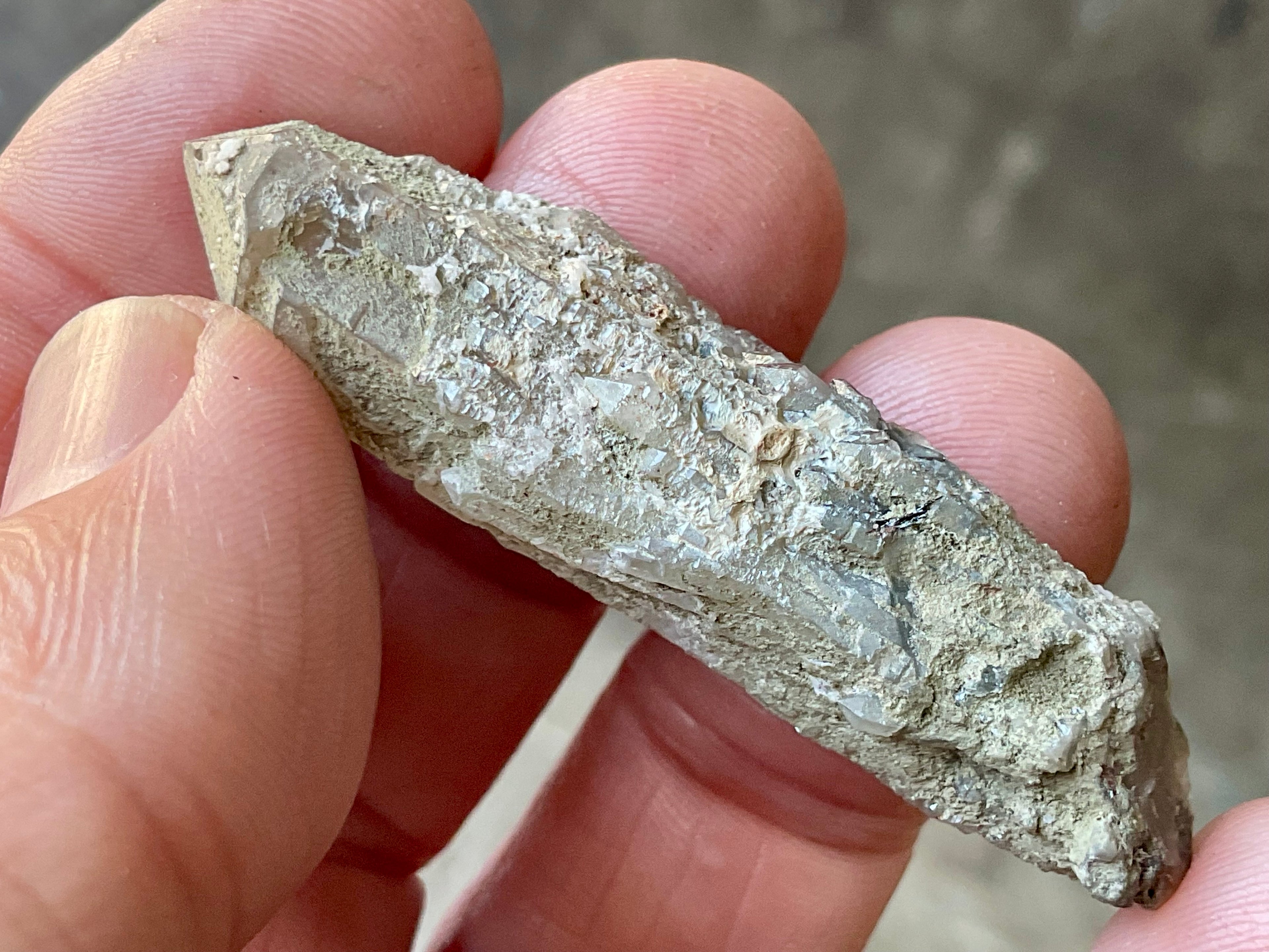 12g Specularite Quartz Specimen from Inner Mongolia 1A