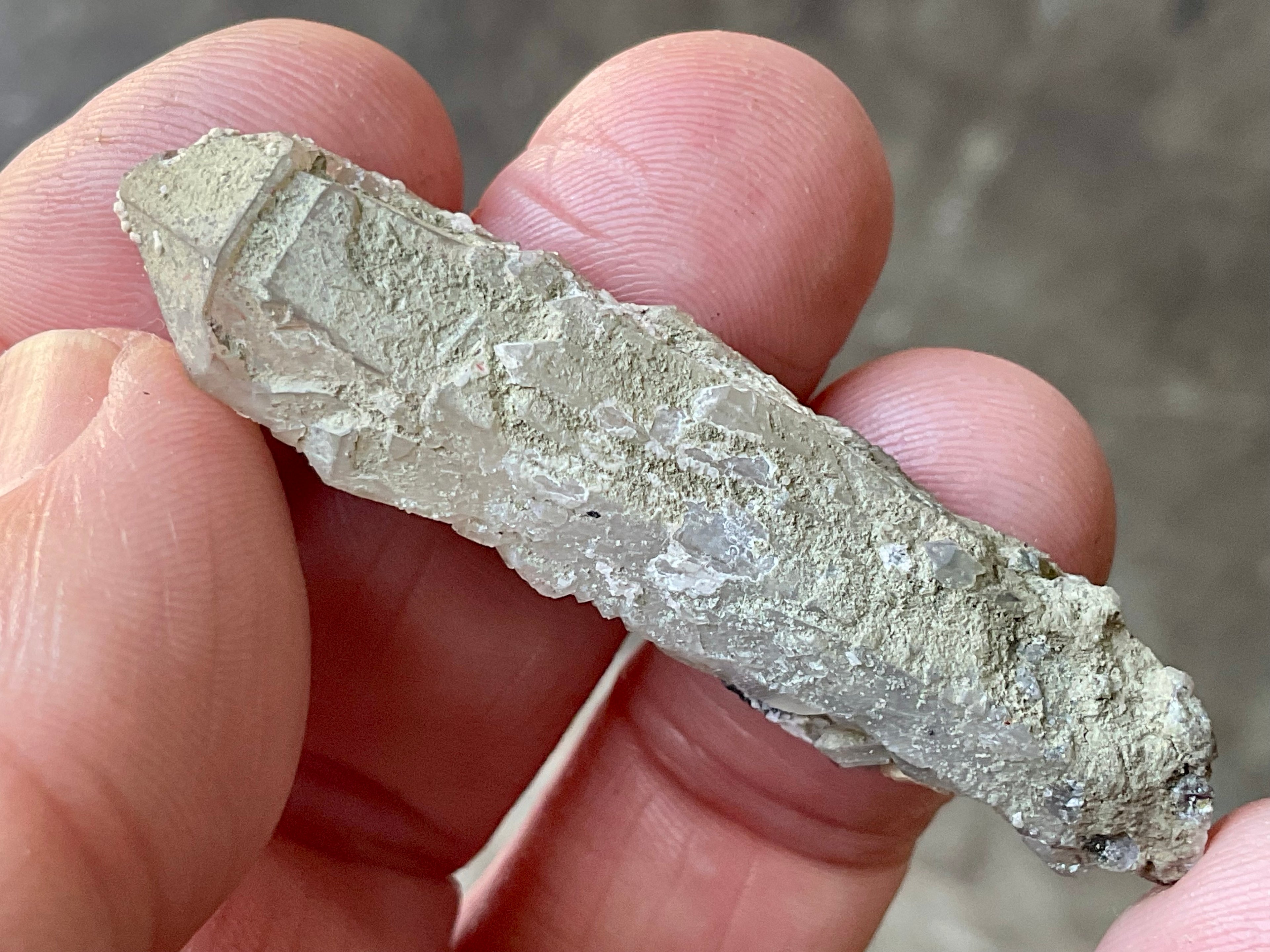 12g Specularite Quartz Specimen from Inner Mongolia 1A