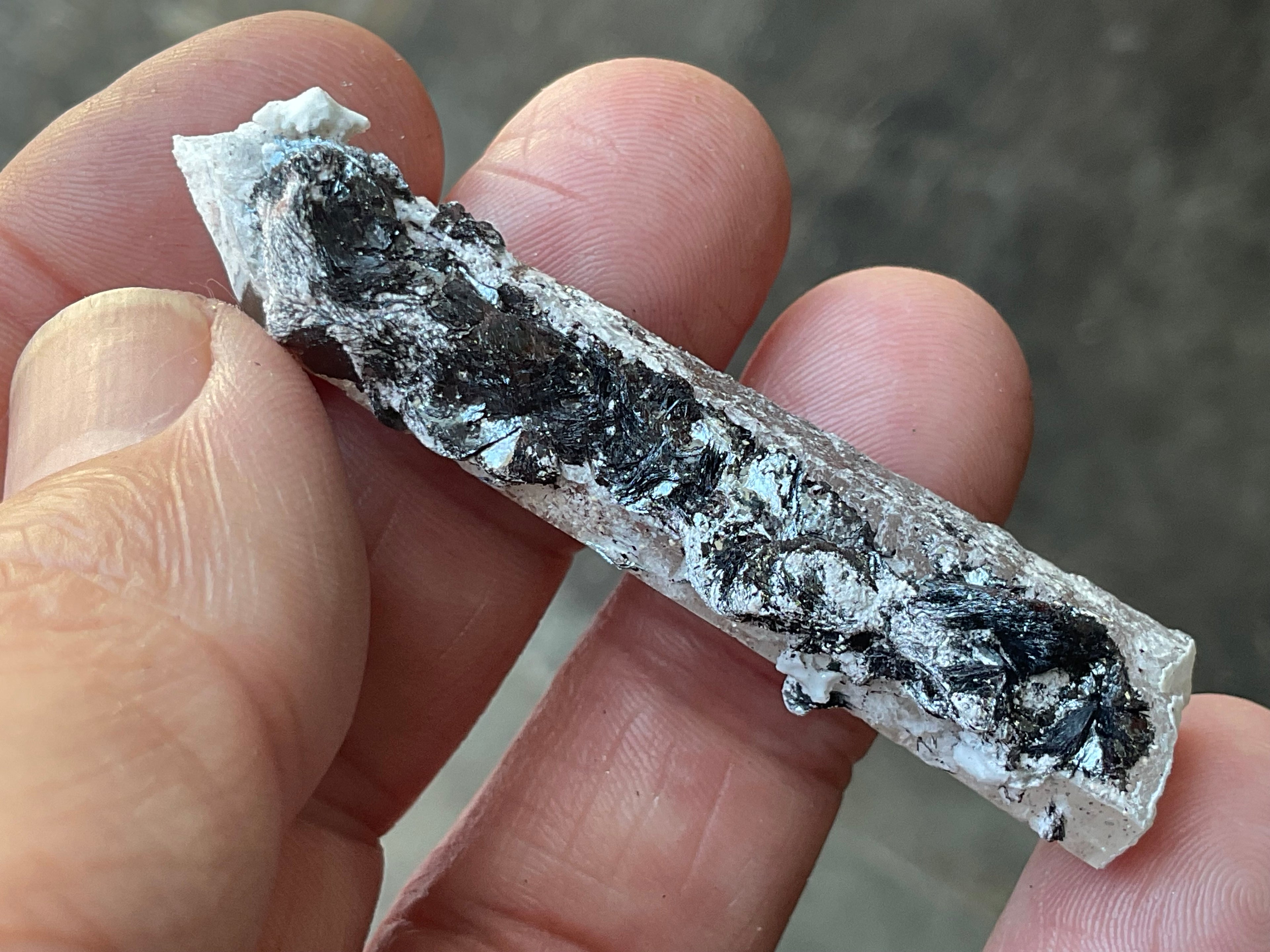 14g Specularite Quartz Specimen 1B from Inner Mongolia