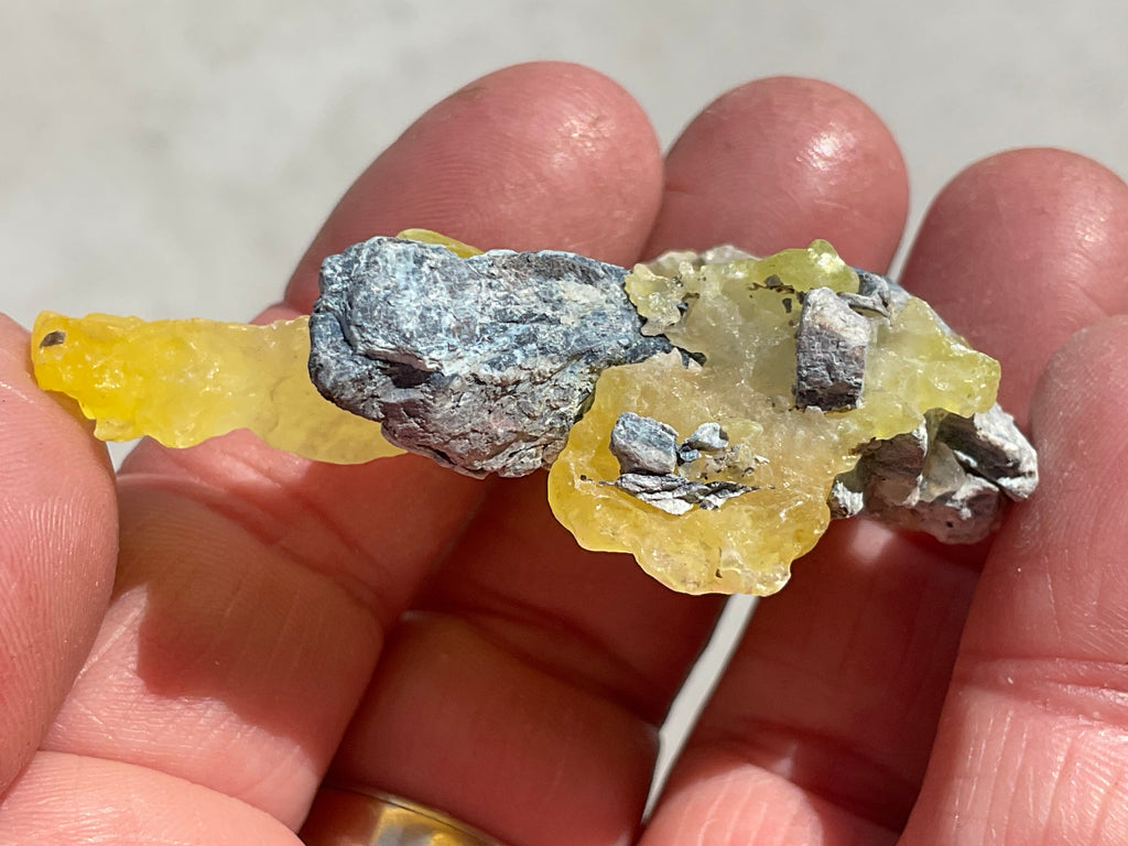 22g Pakistan Yellow Brucite Specimen 7A