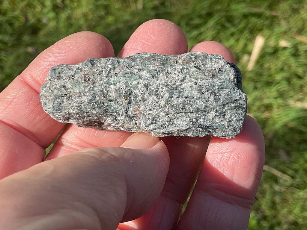 34g Dark Green Pakistan Kyanite + Rough 8A