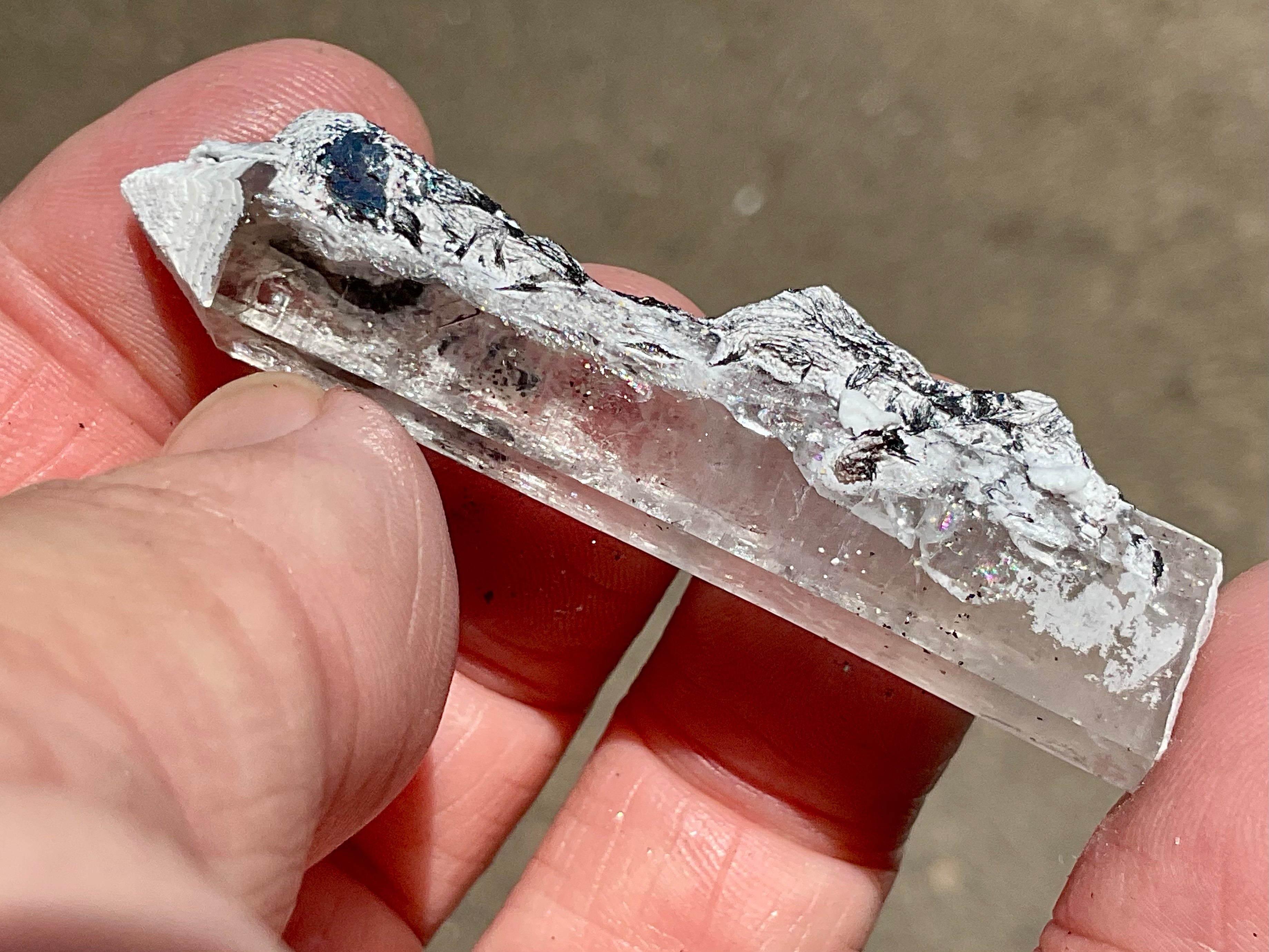 14g Specularite Quartz Specimen 1B from Inner Mongolia