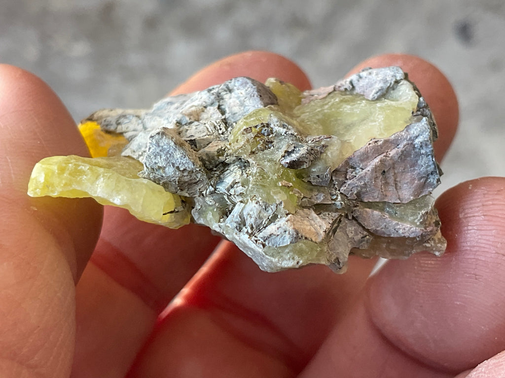 28g Pakistan Yellow Brucite Specimen 7B