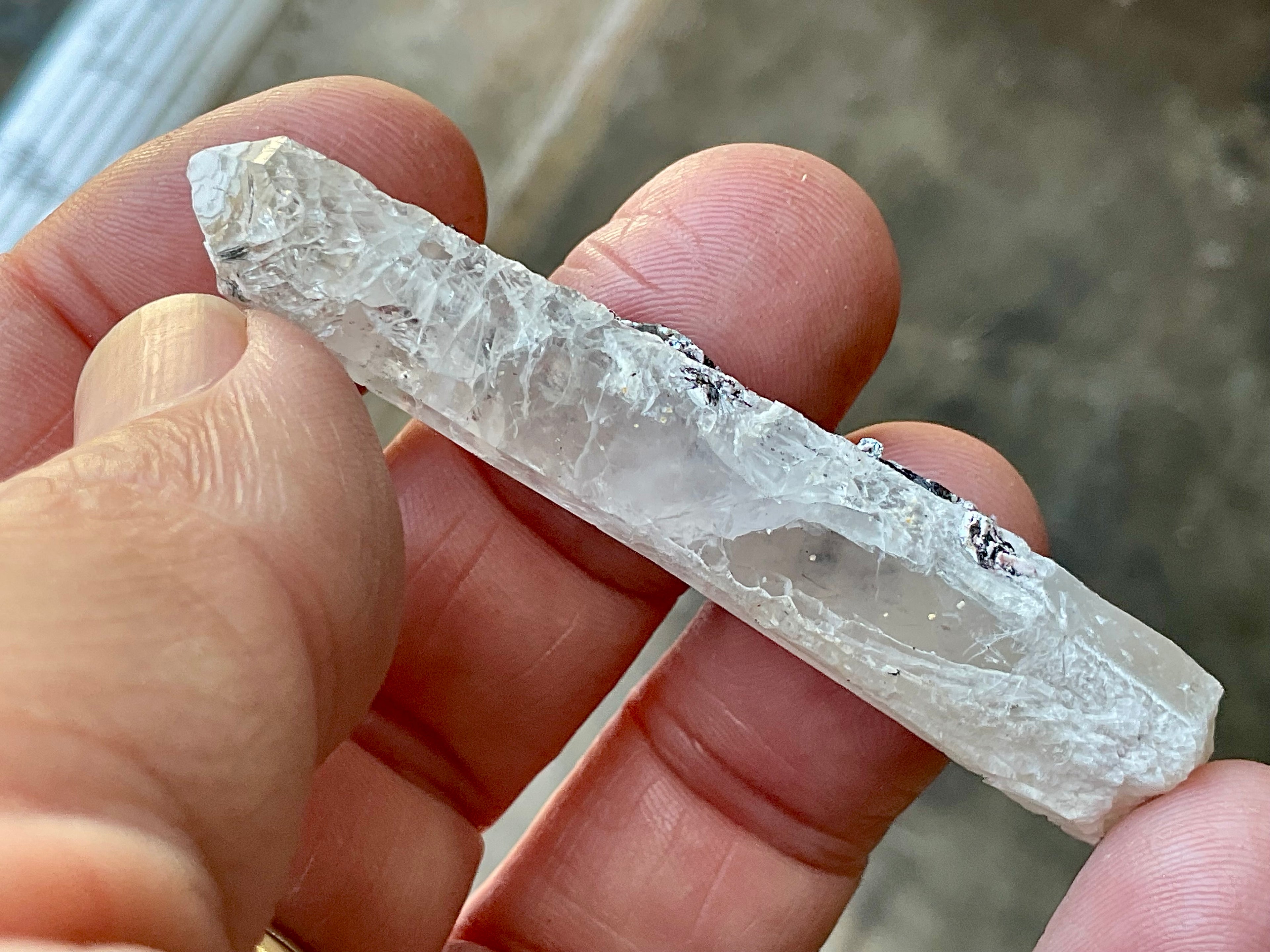 14g Specularite Quartz Specimen 1C from Inner Mongolia