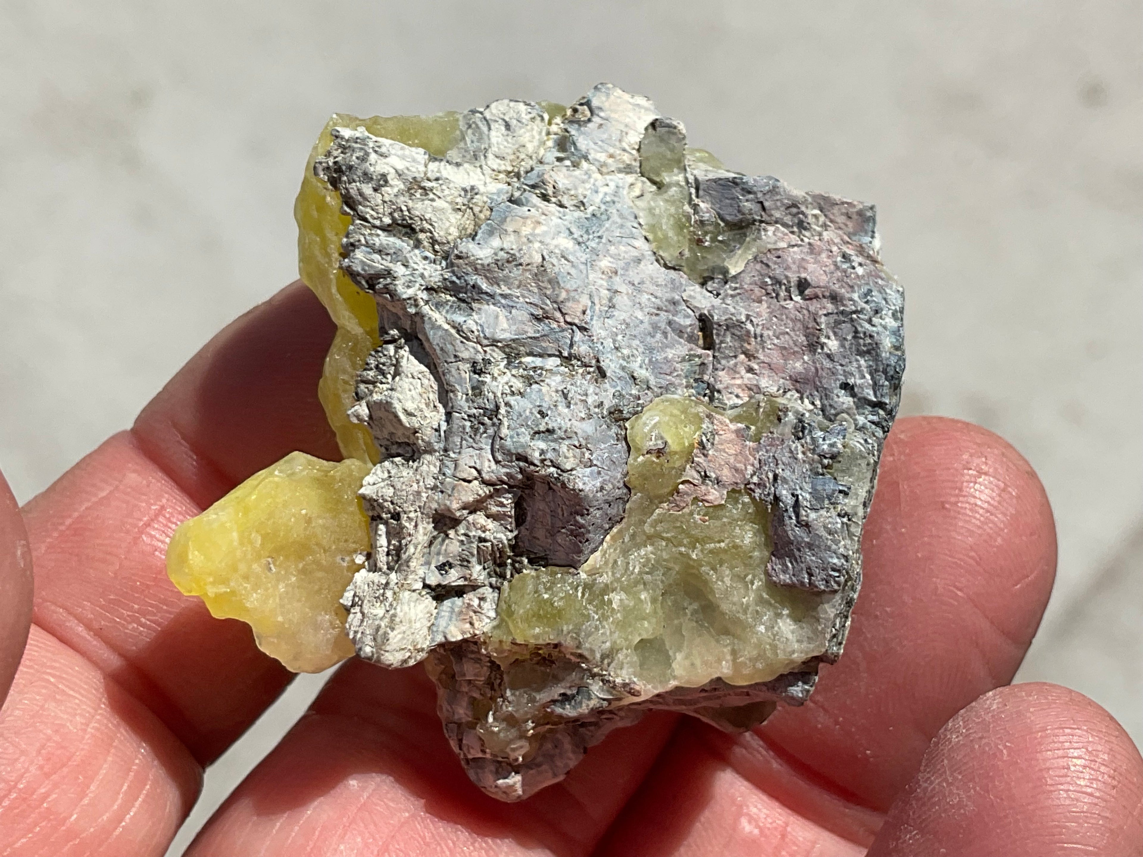 28g Pakistan Yellow Brucite Specimen 7B