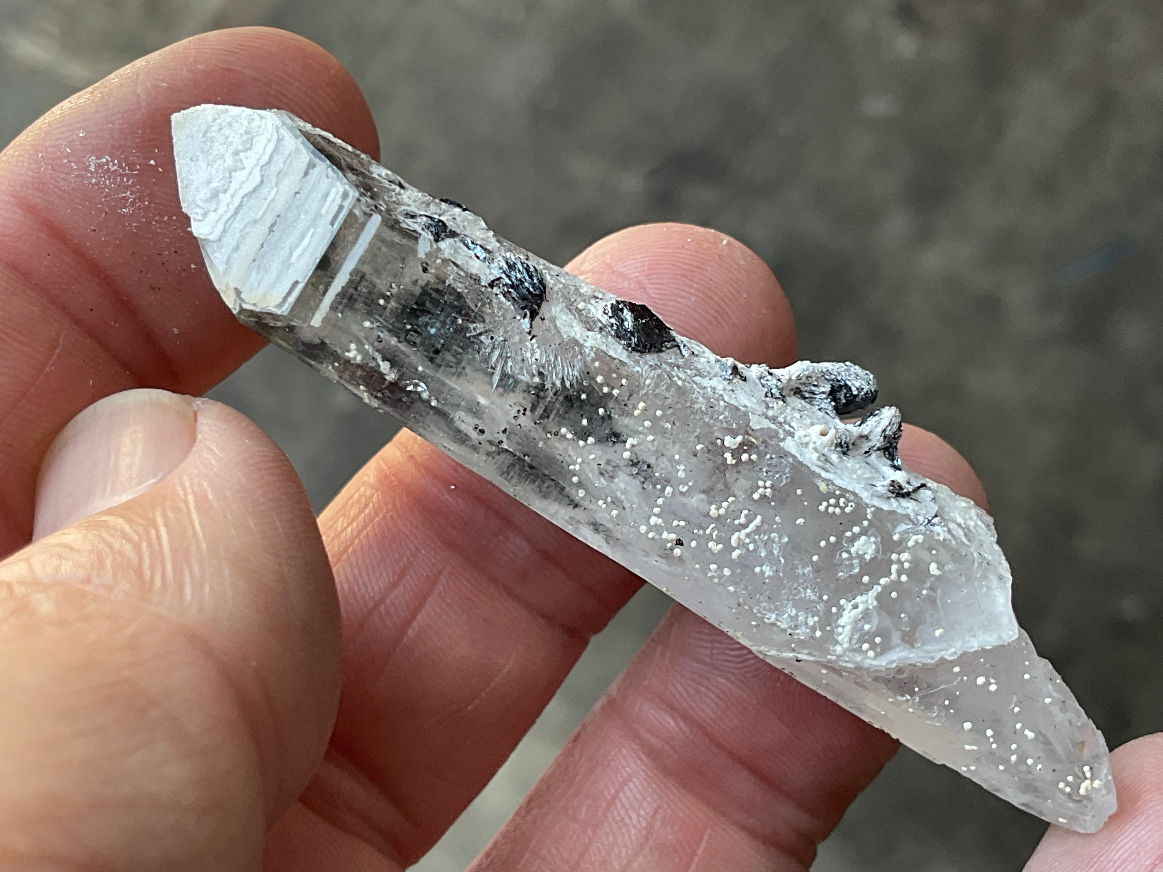 16g Specularite Quartz Specimen 2A from Inner Mongolia
