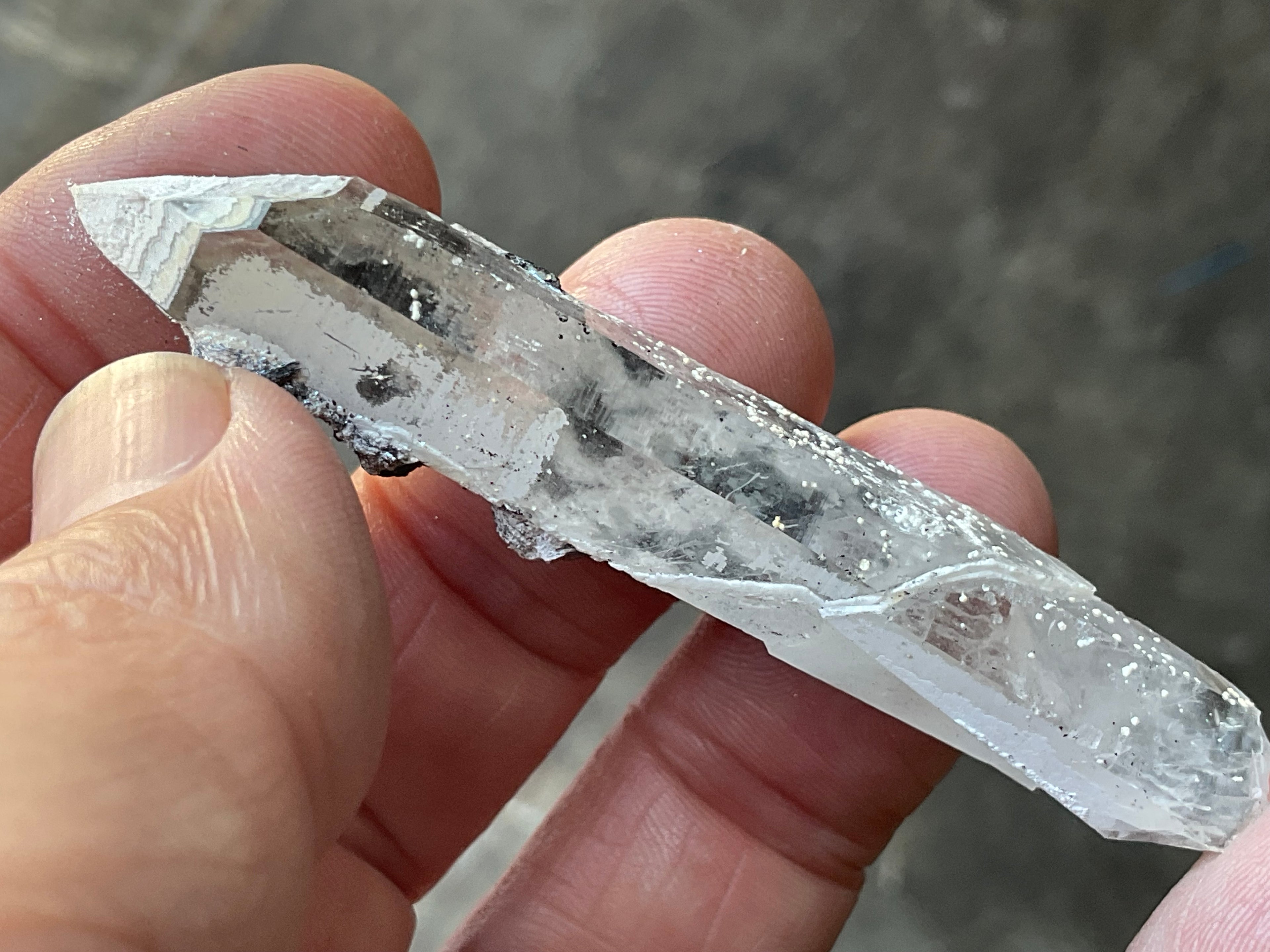 16g Specularite Quartz Specimen 2A from Inner Mongolia