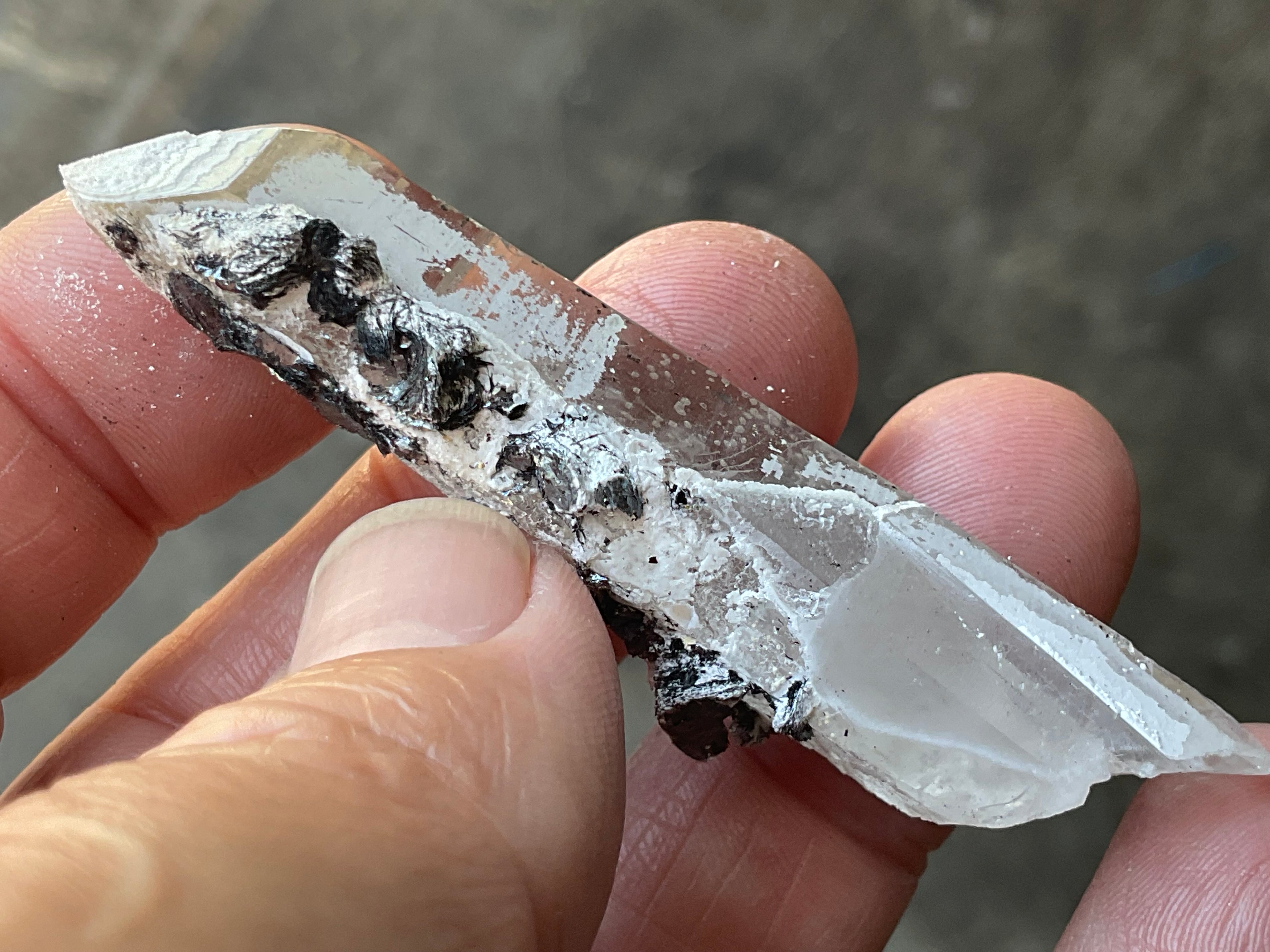 16g Specularite Quartz Specimen 2A from Inner Mongolia