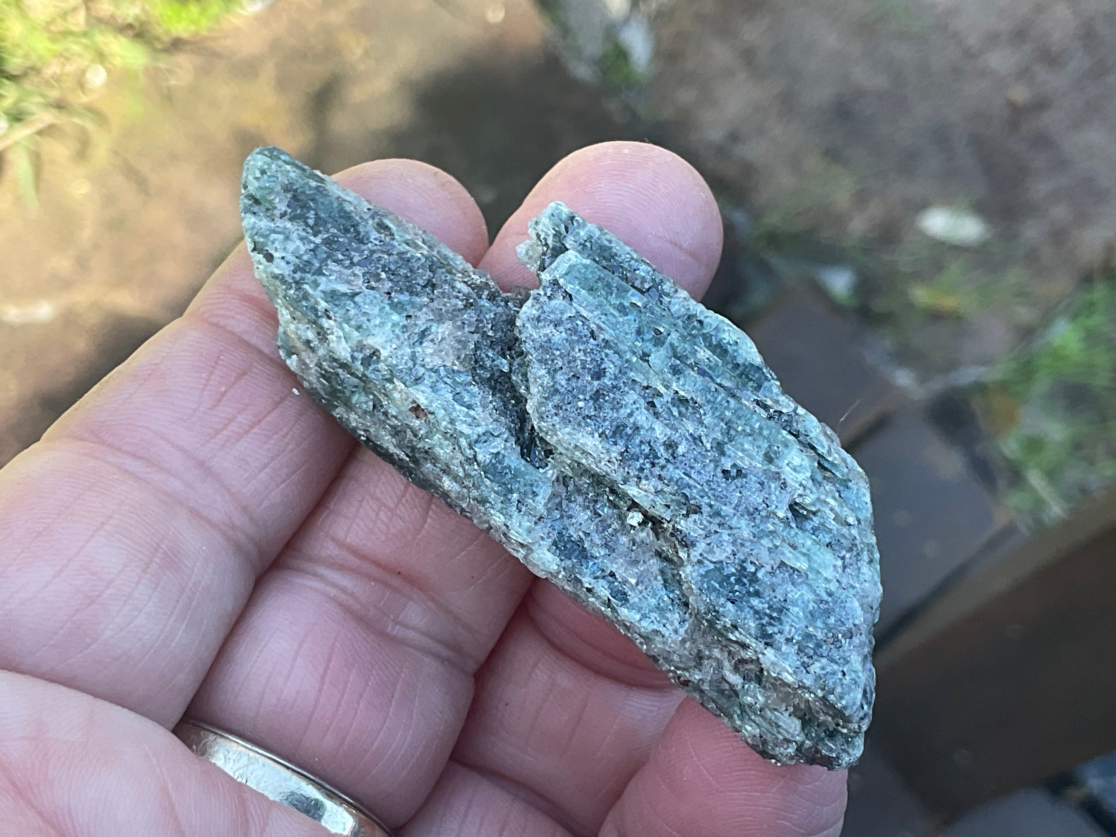 34g Dark Green Pakistan Kyanite + 8B