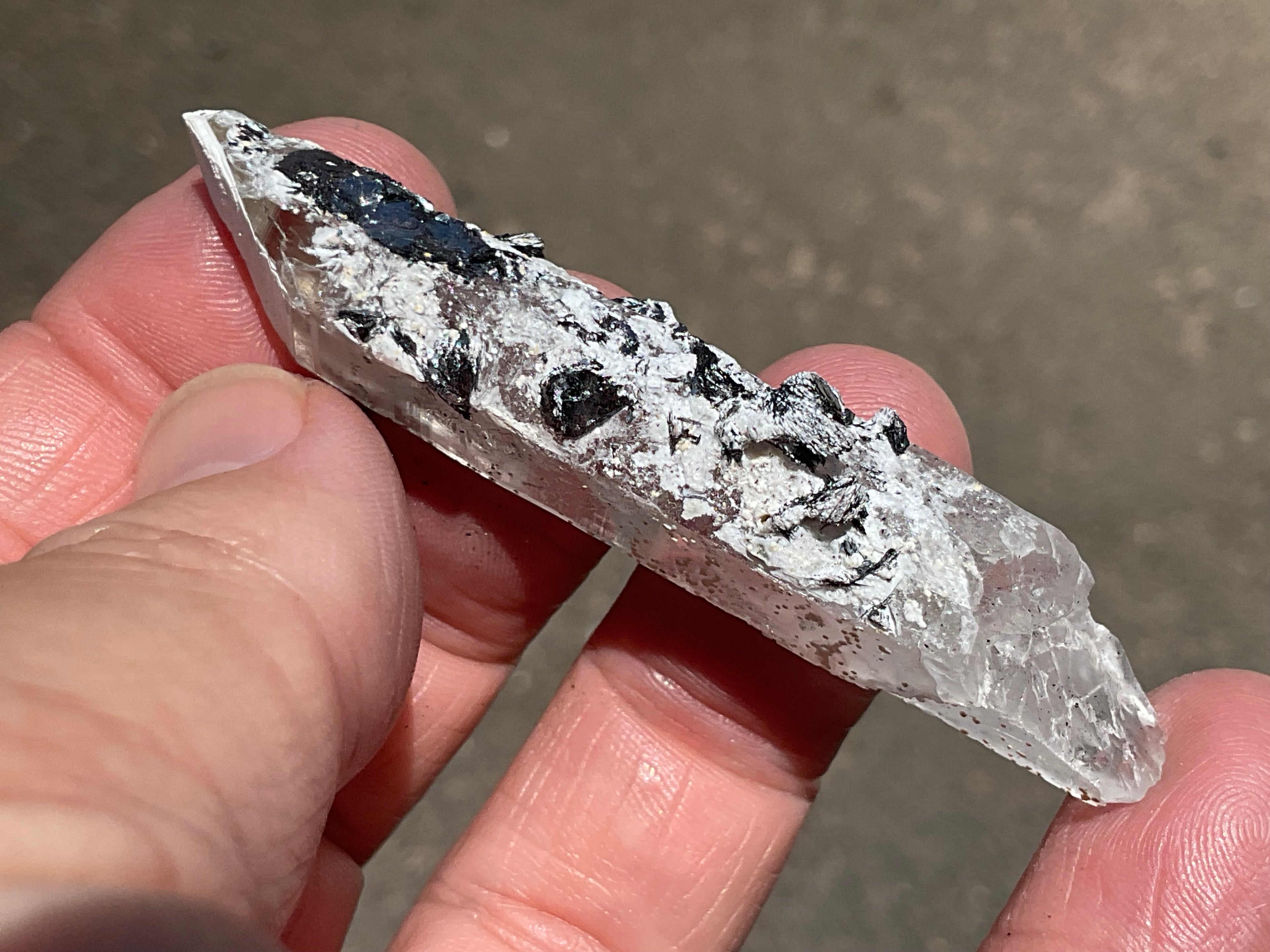16g Specularite Quartz Specimen 2A from Inner Mongolia