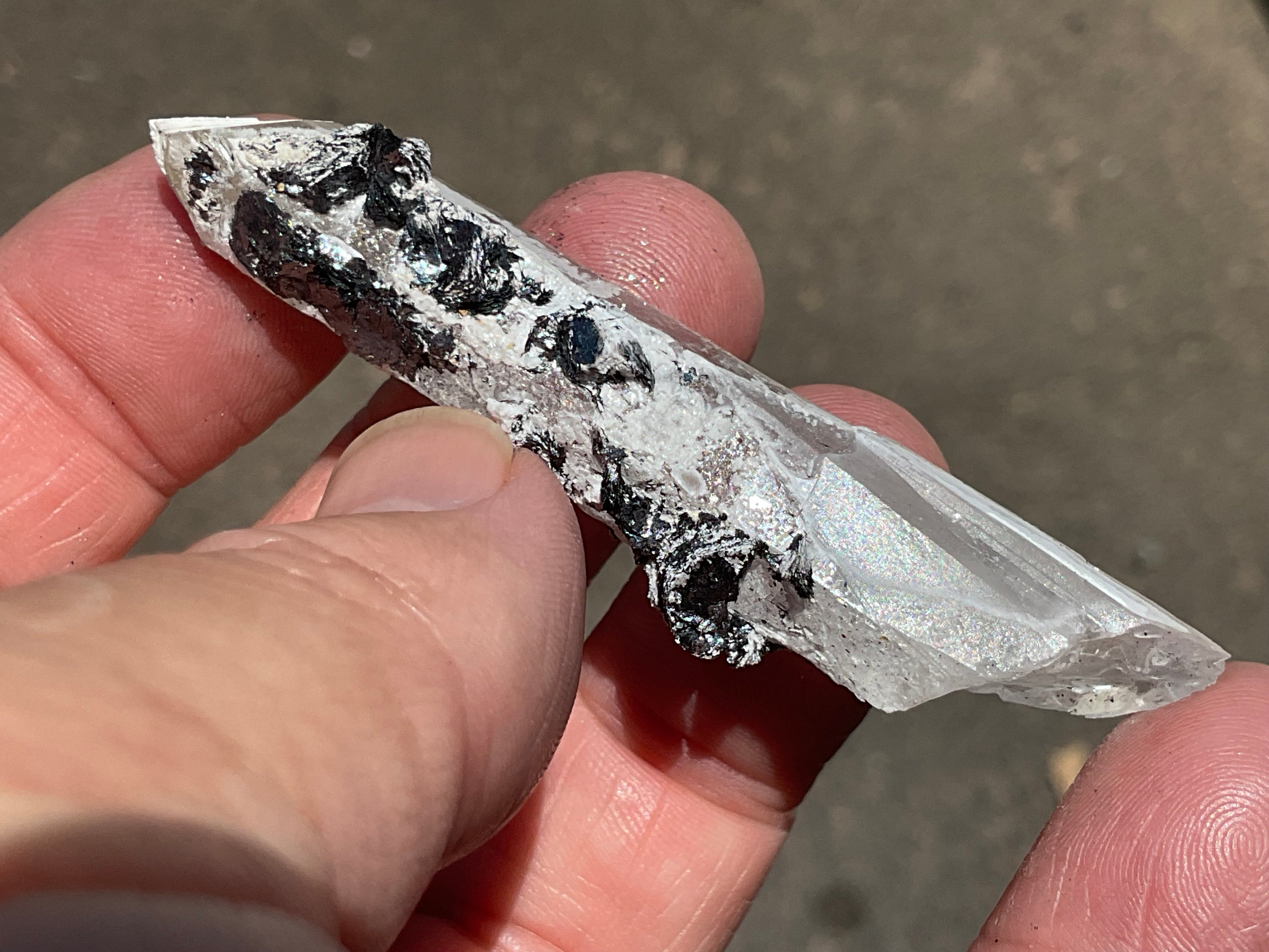 16g Specularite Quartz Specimen 2A from Inner Mongolia