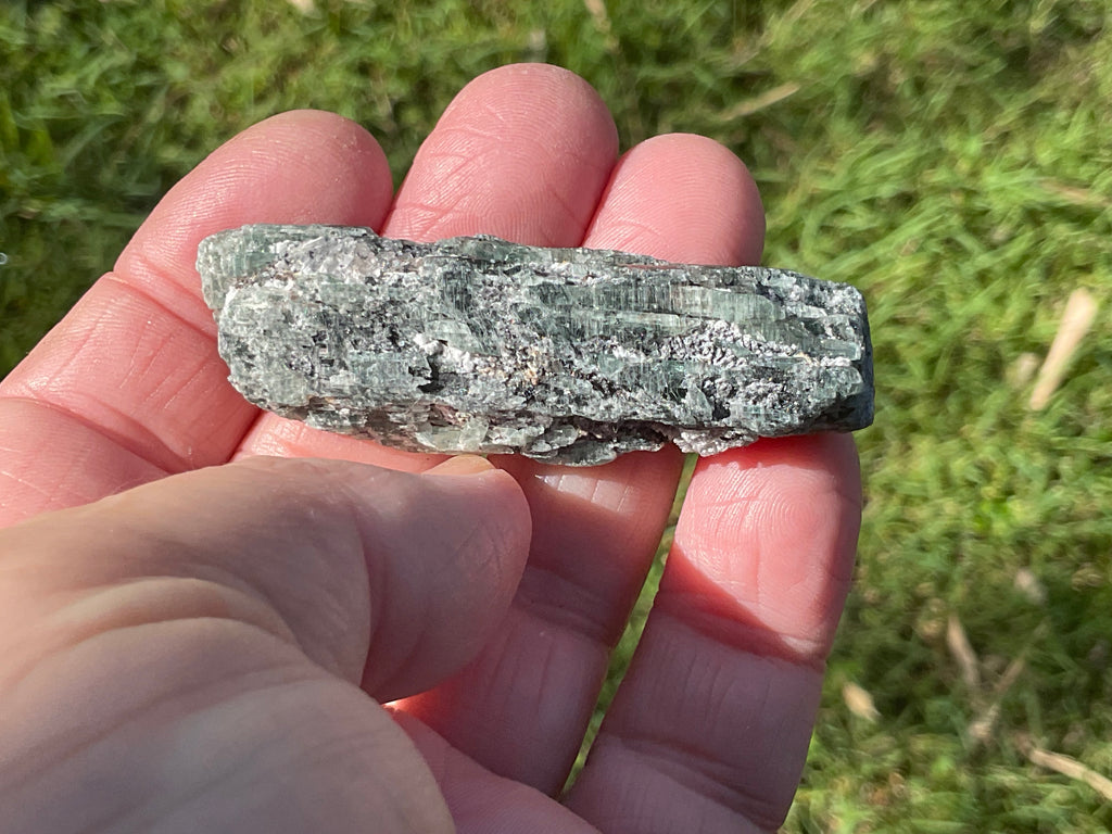 34g Dark Green Pakistan Kyanite + Rough 8C